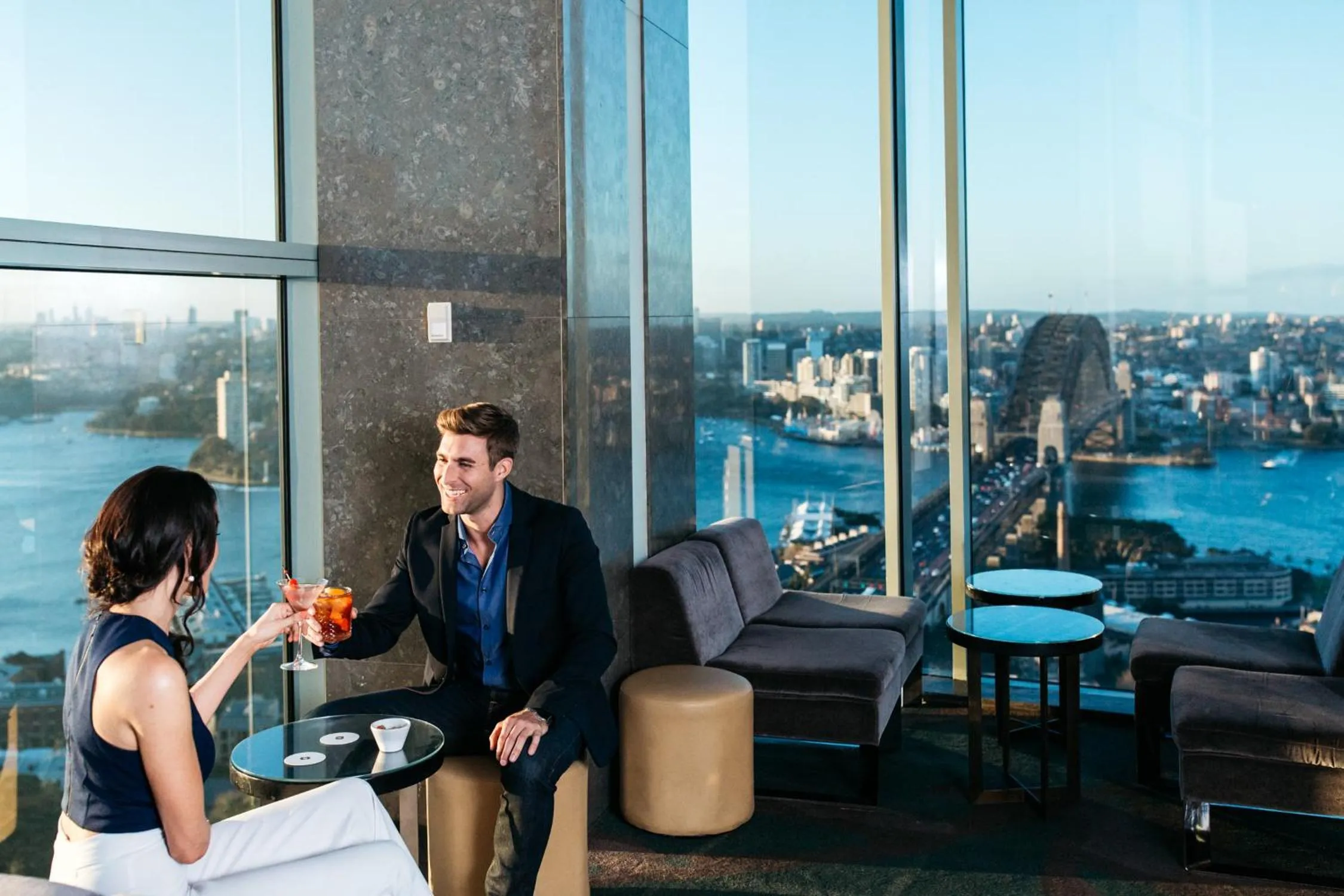 Drinks in Shangri-La Sydney