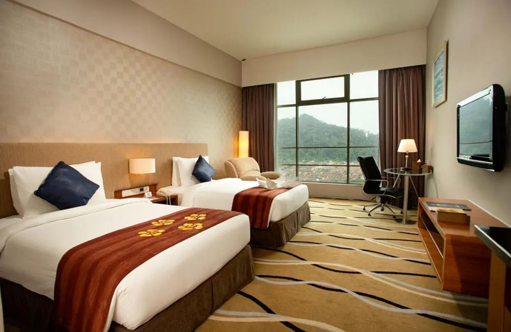 Bed in Zenith Hotel Kuantan