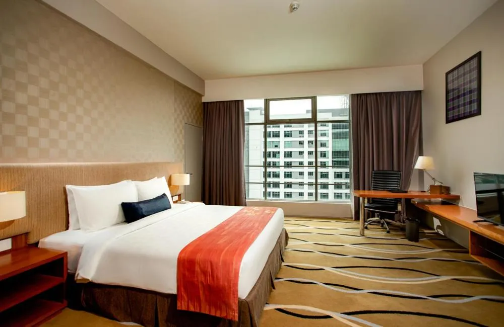 Bed in Zenith Hotel Kuantan