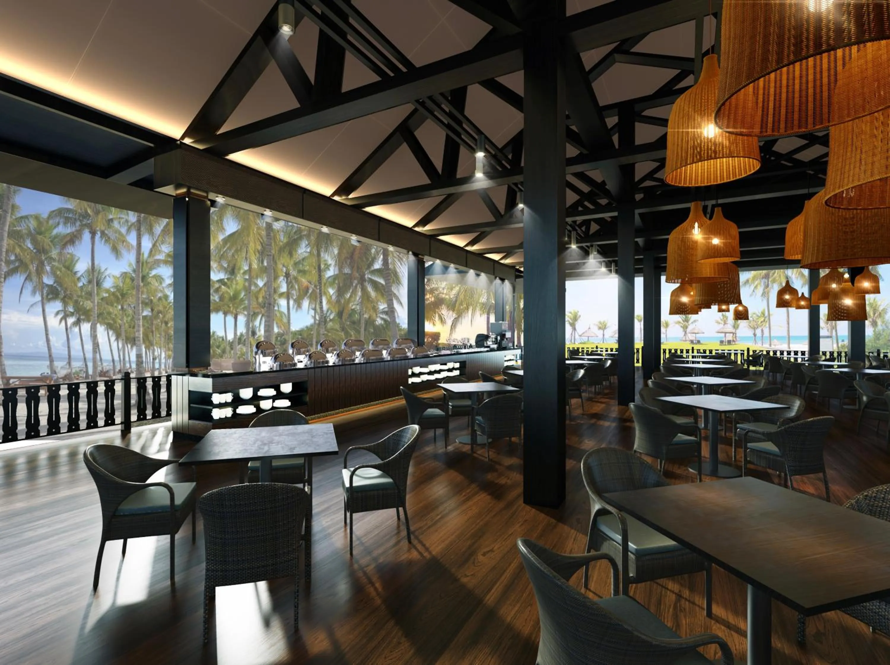 Breakfast in Berjaya Tioman Resort