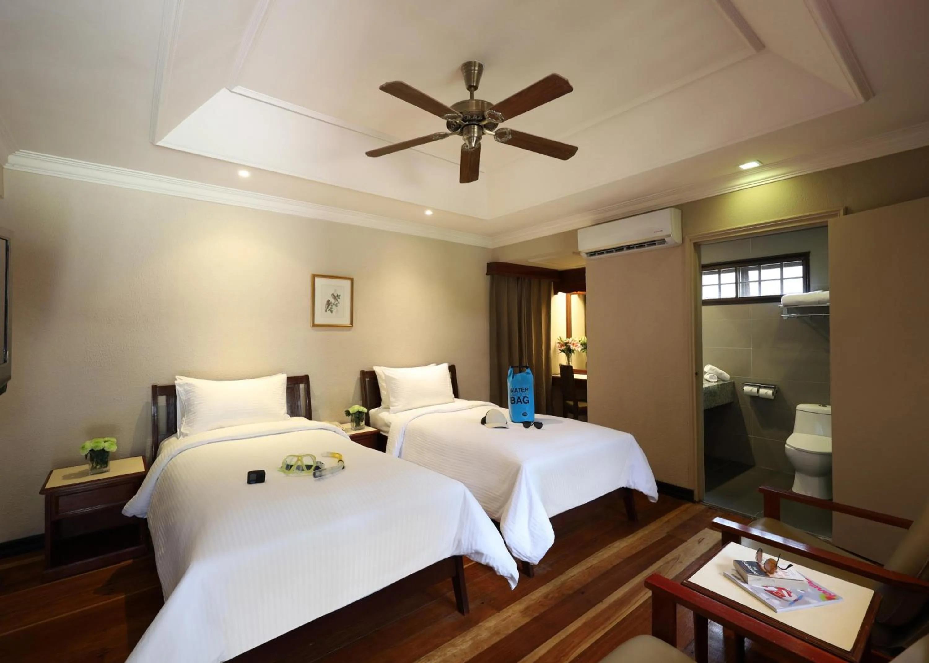 Bed in Berjaya Tioman Resort