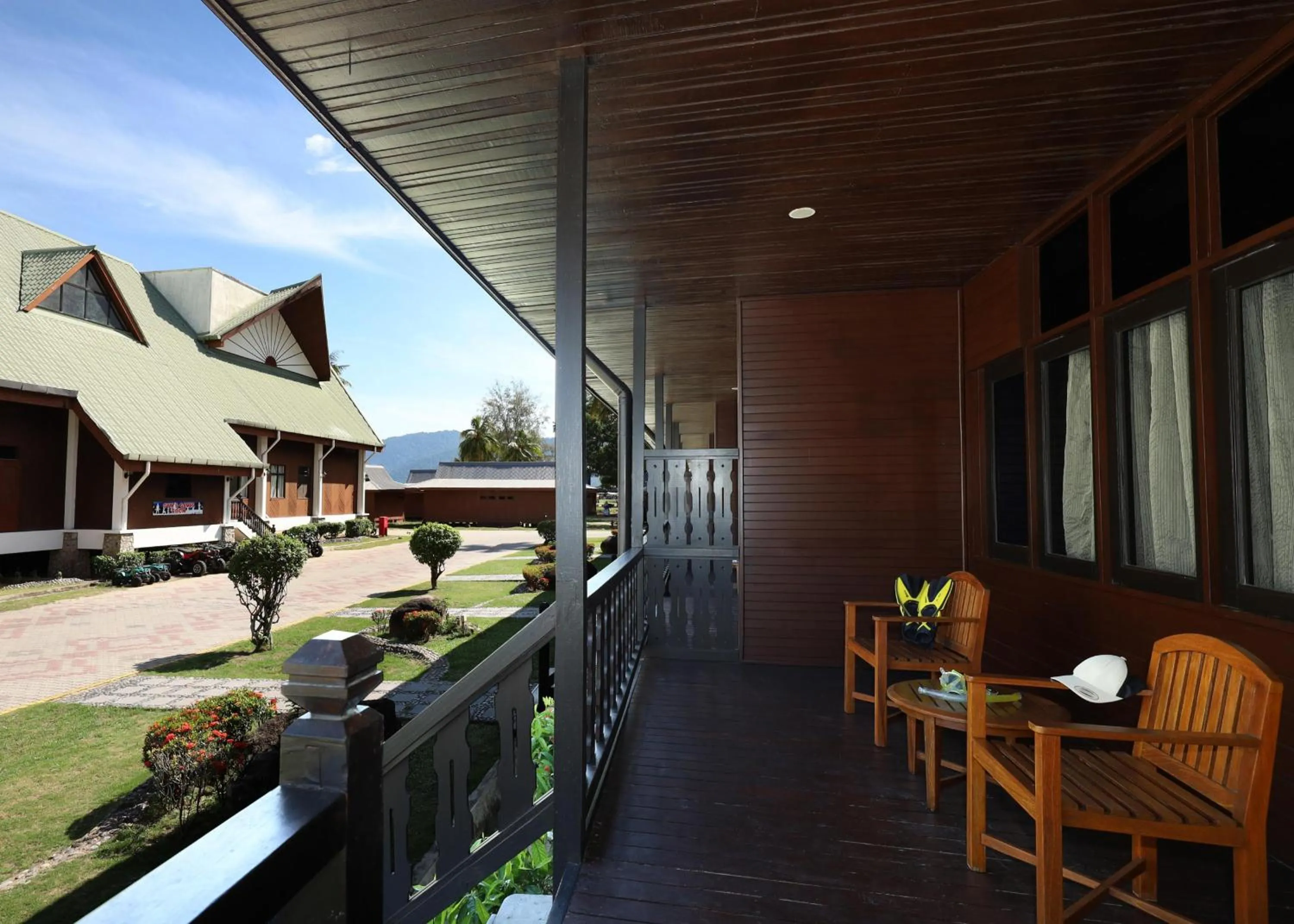 Balcony/Terrace in Berjaya Tioman Resort