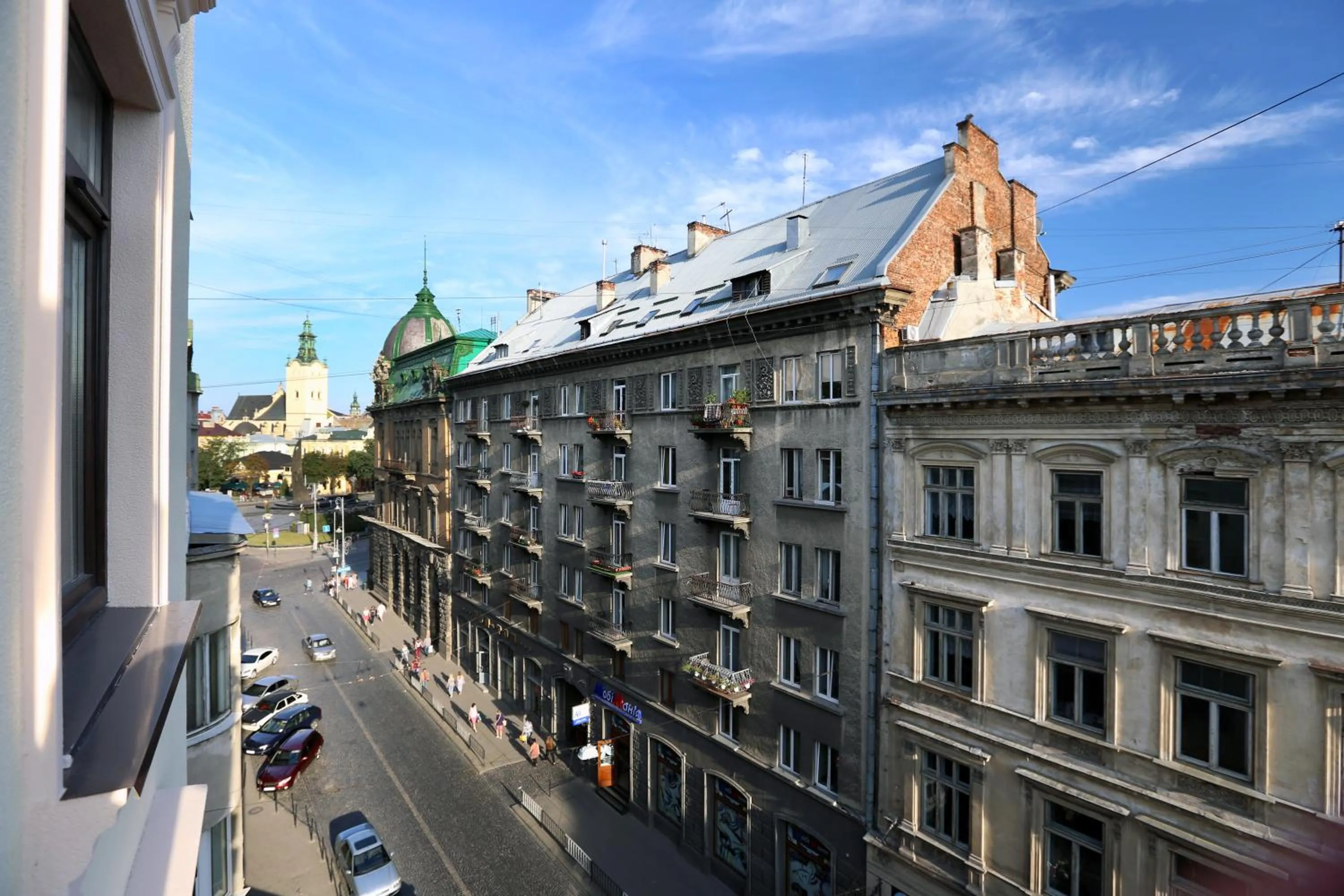 City view in Jam Hotel Hnatyuka