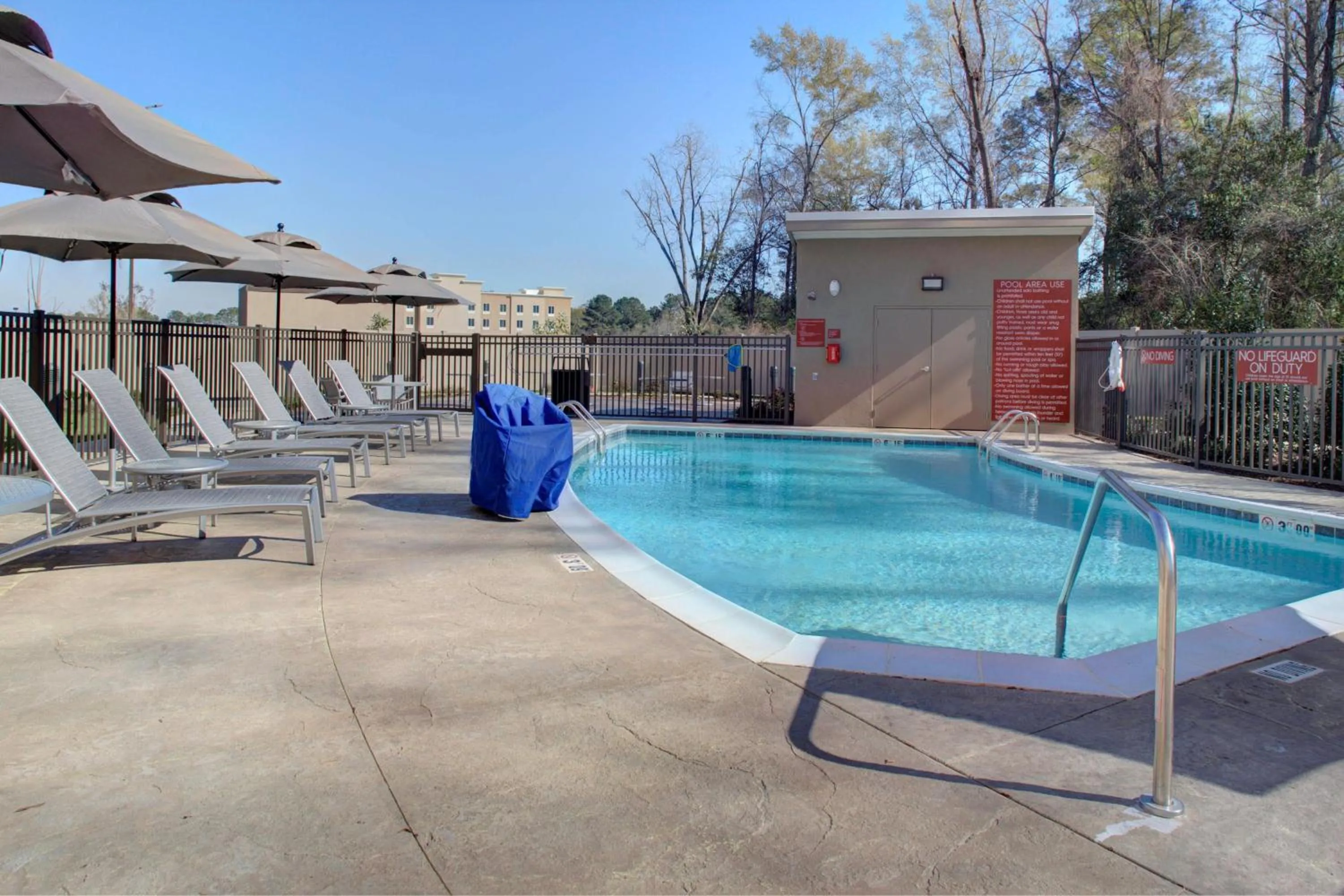 Swimming pool in TownePlace Suites by Marriott Albany