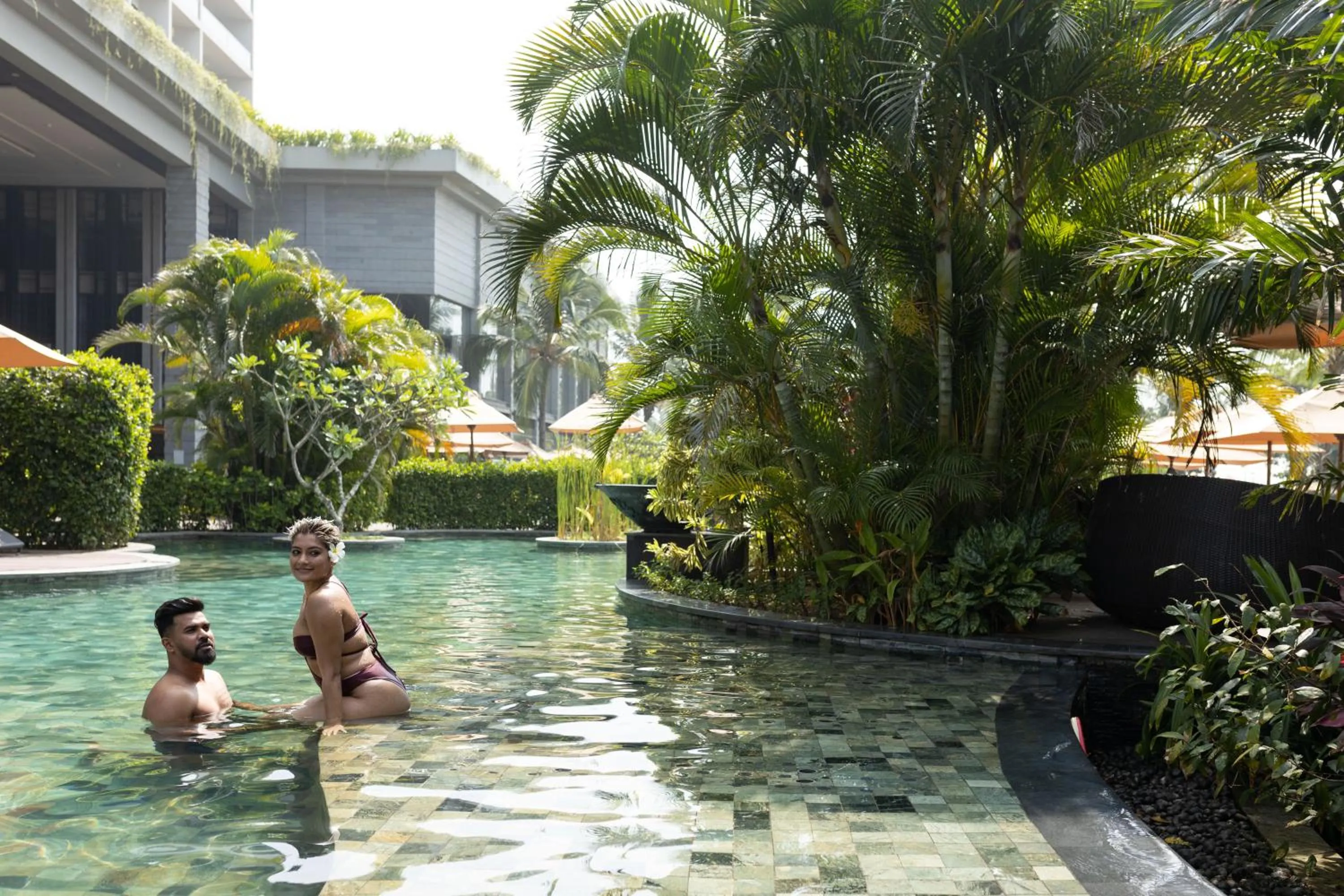 Swimming pool in Weligama Bay Marriott Resort & Spa