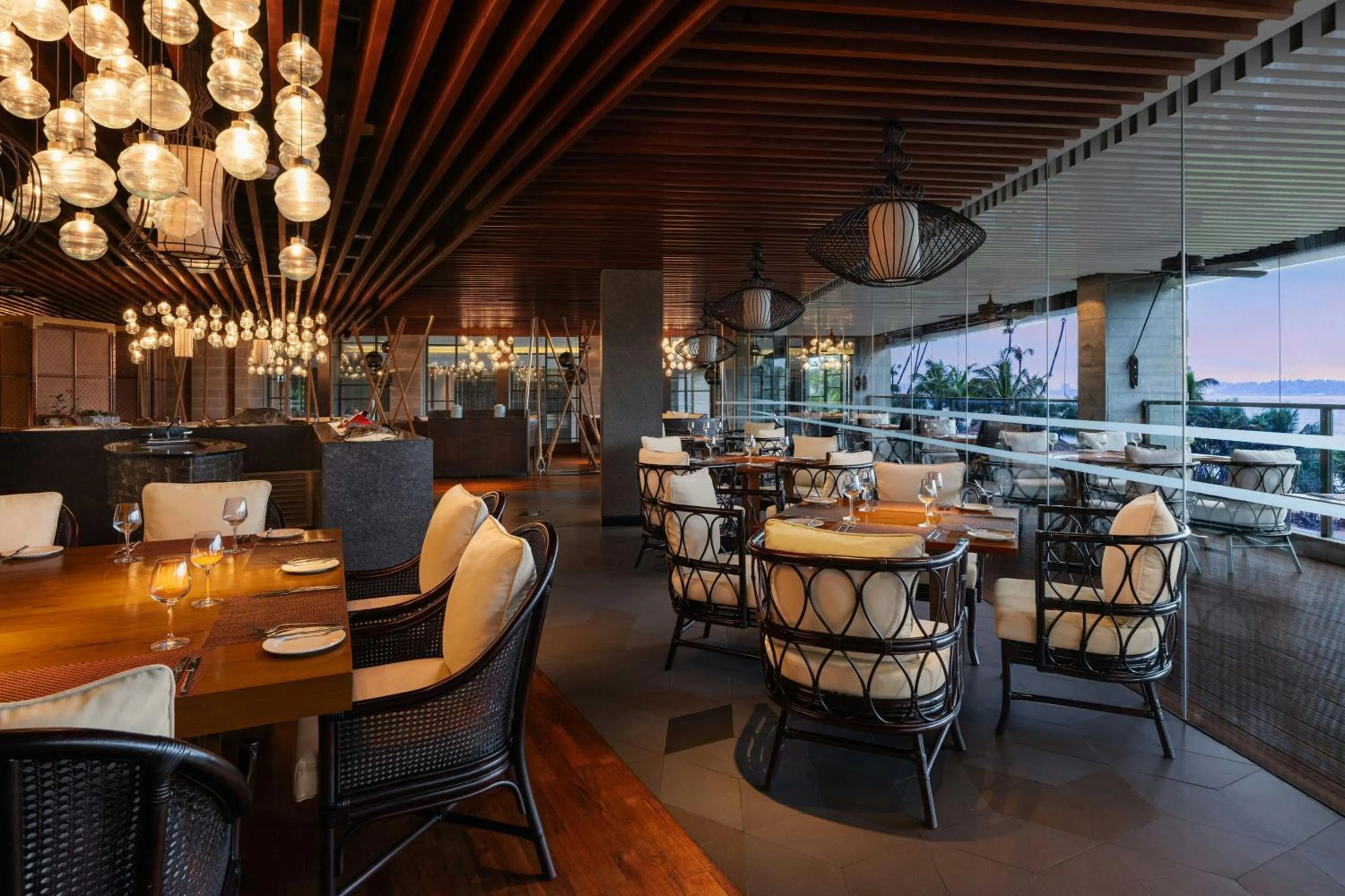 Restaurant/places to eat in Weligama Bay Marriott Resort & Spa