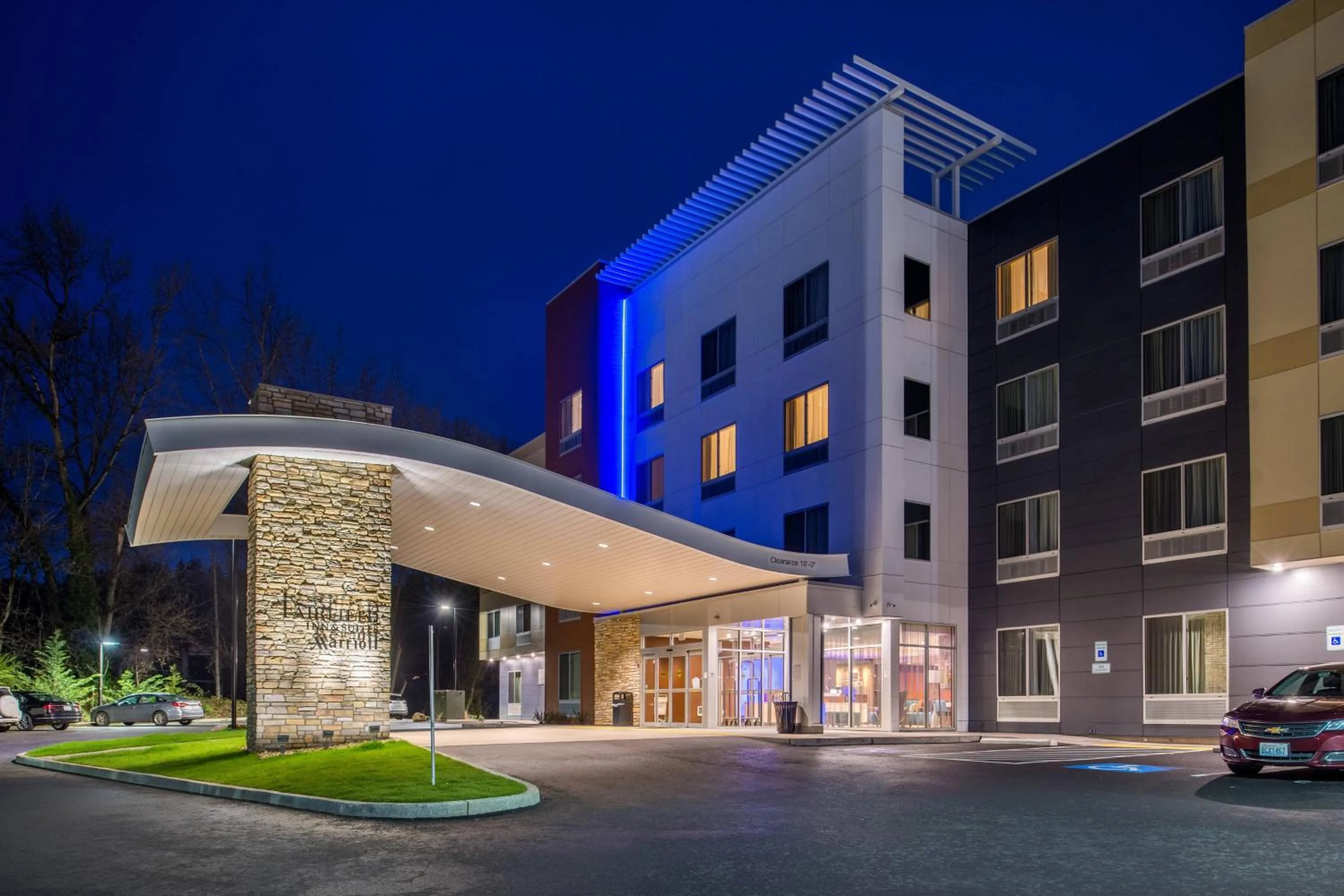 Property building in Fairfield Inn & Suites by Marriott Eugene East/Springfield