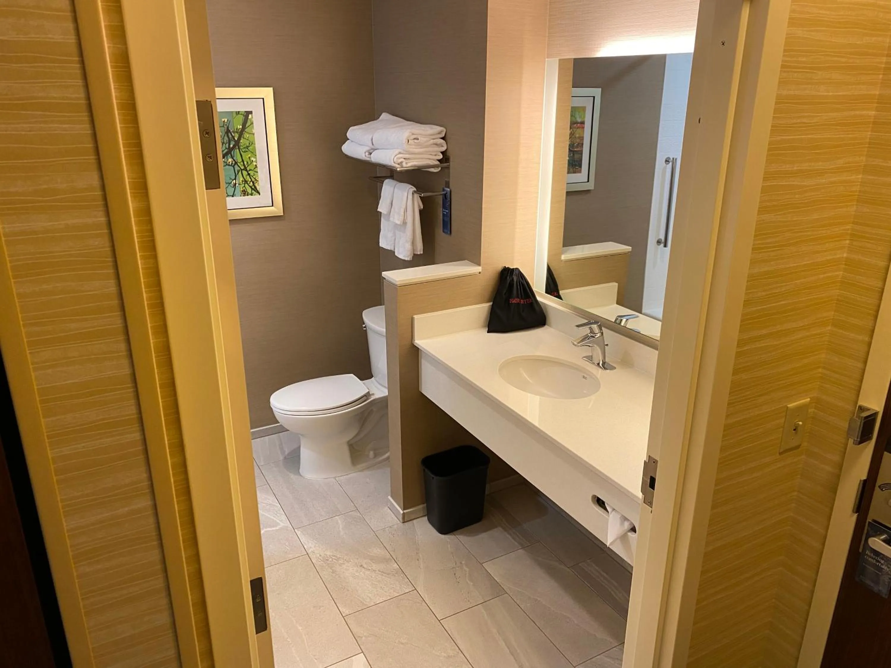 Toilet in Fairfield Inn & Suites by Marriott Eugene East/Springfield