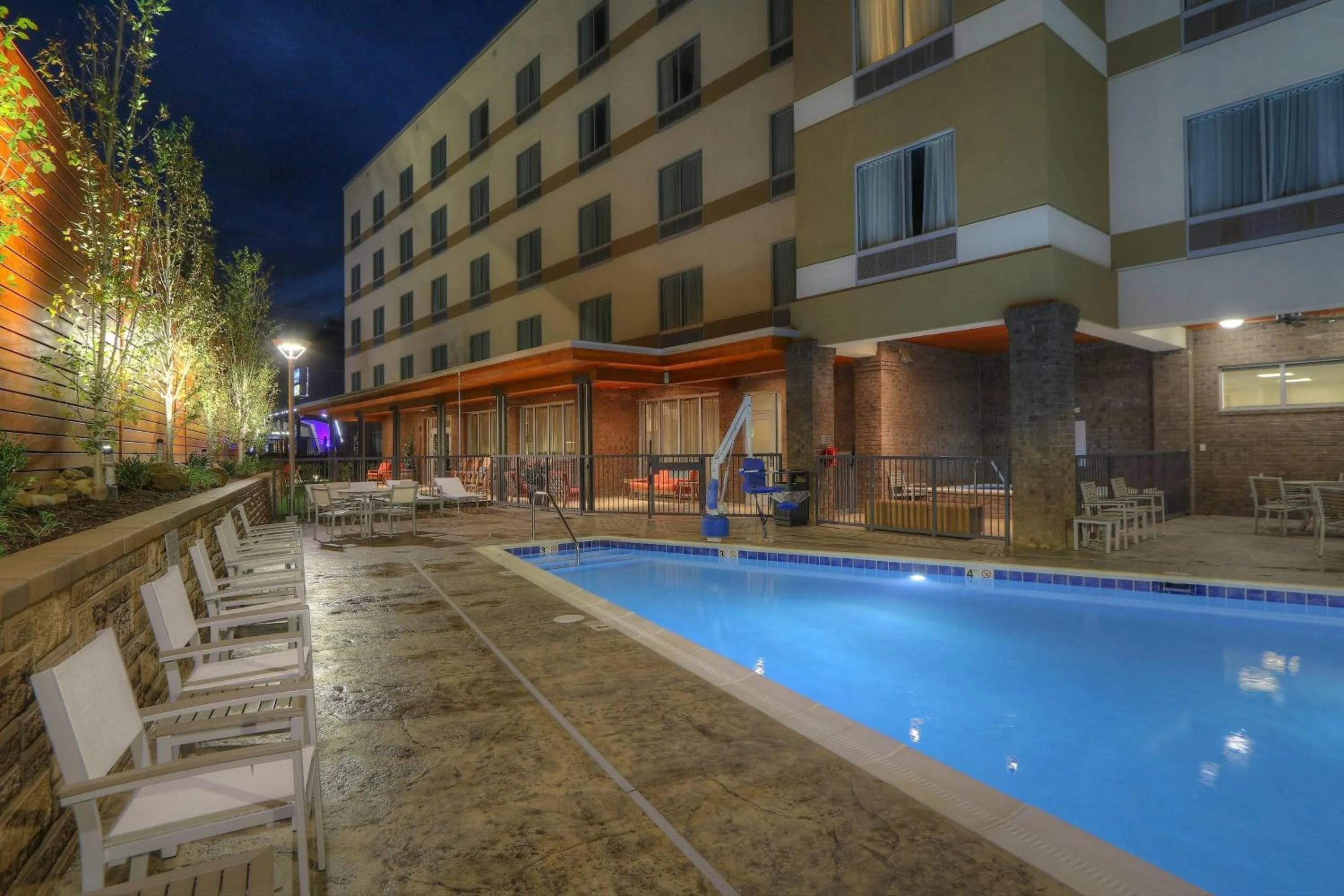 Swimming pool in Fairfield Inn & Suites by Marriott Gatlinburg Downtown