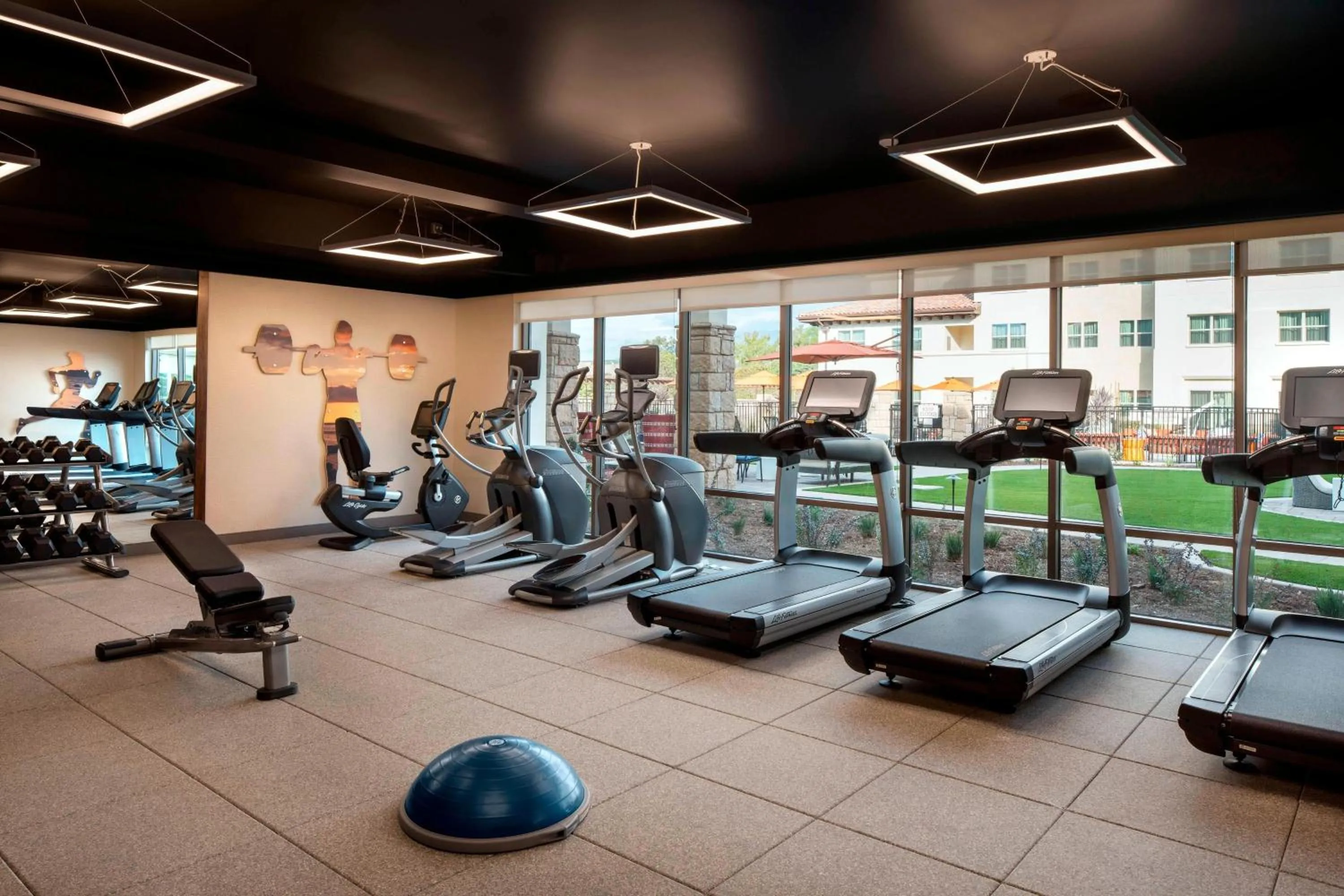 Fitness centre/facilities in Residence Inn by Marriott Santa Barbara Goleta