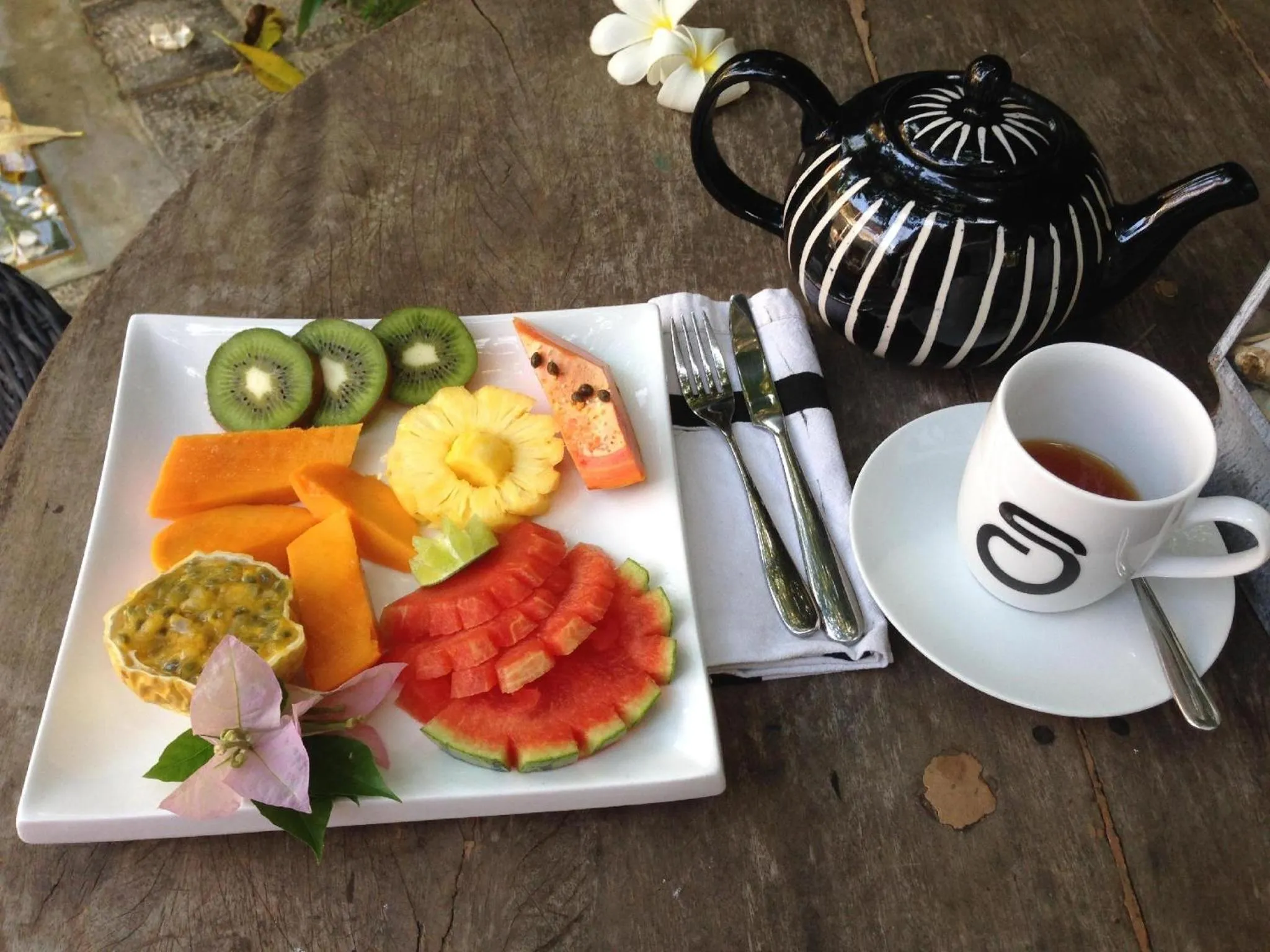 Breakfast in Nimal`s Homestay