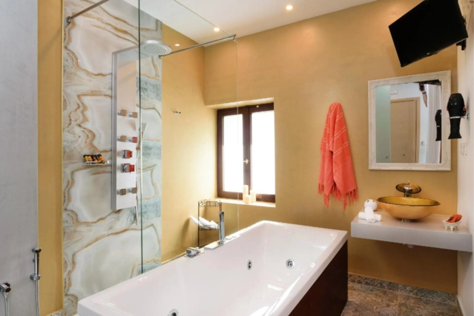 Bathroom in Diamond Luxury Suites