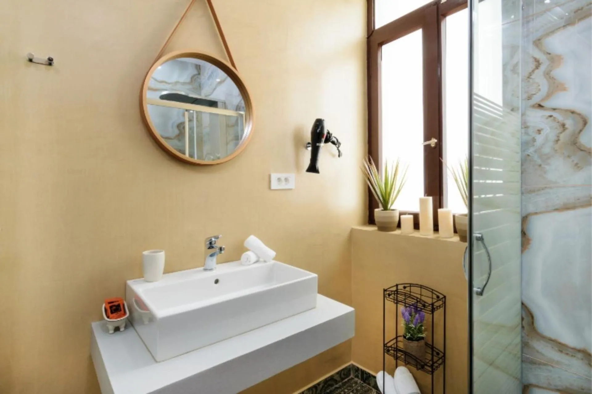 Bathroom in Diamond Luxury Suites