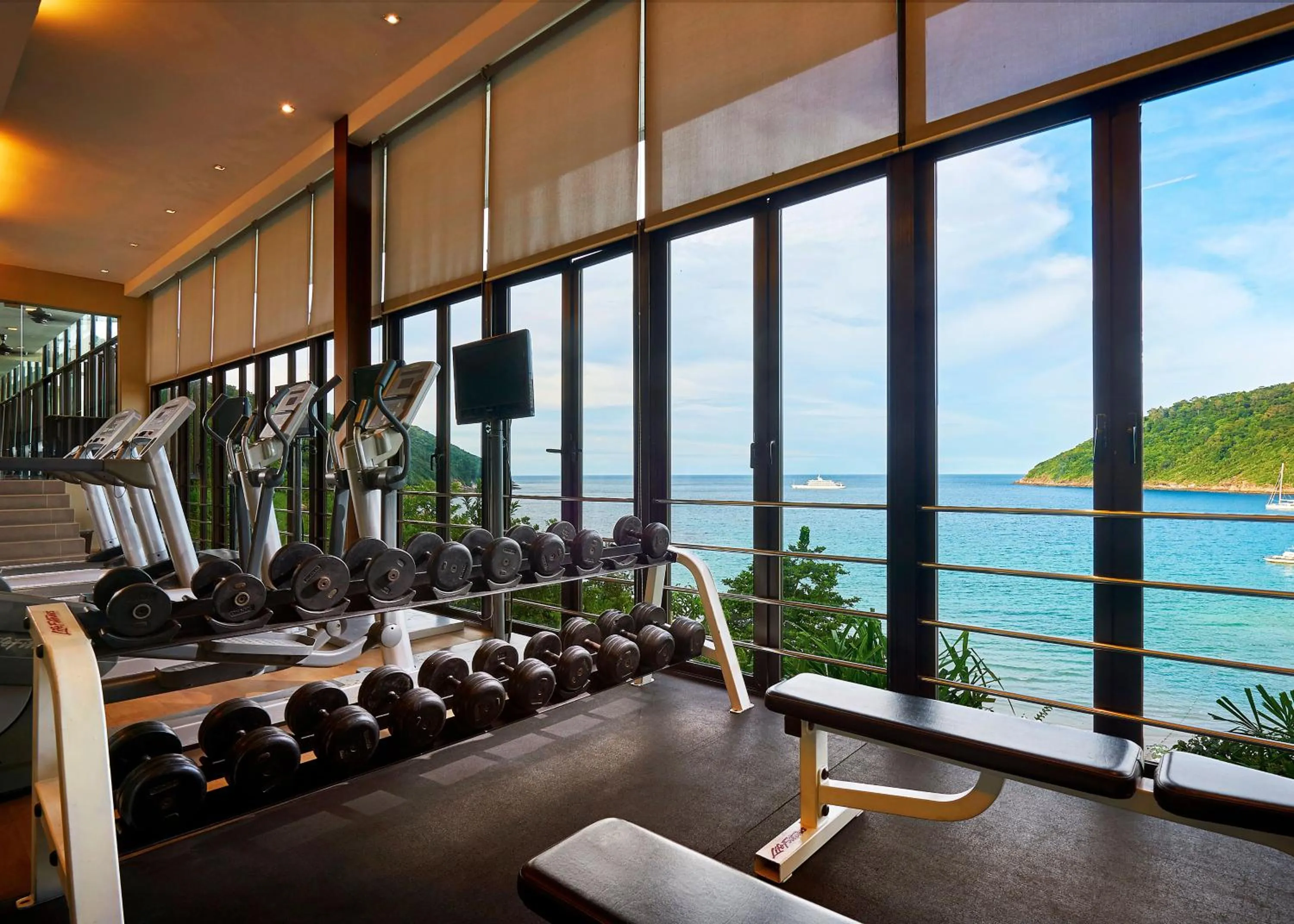 Fitness centre/facilities in The Taaras Beach & Spa Resort