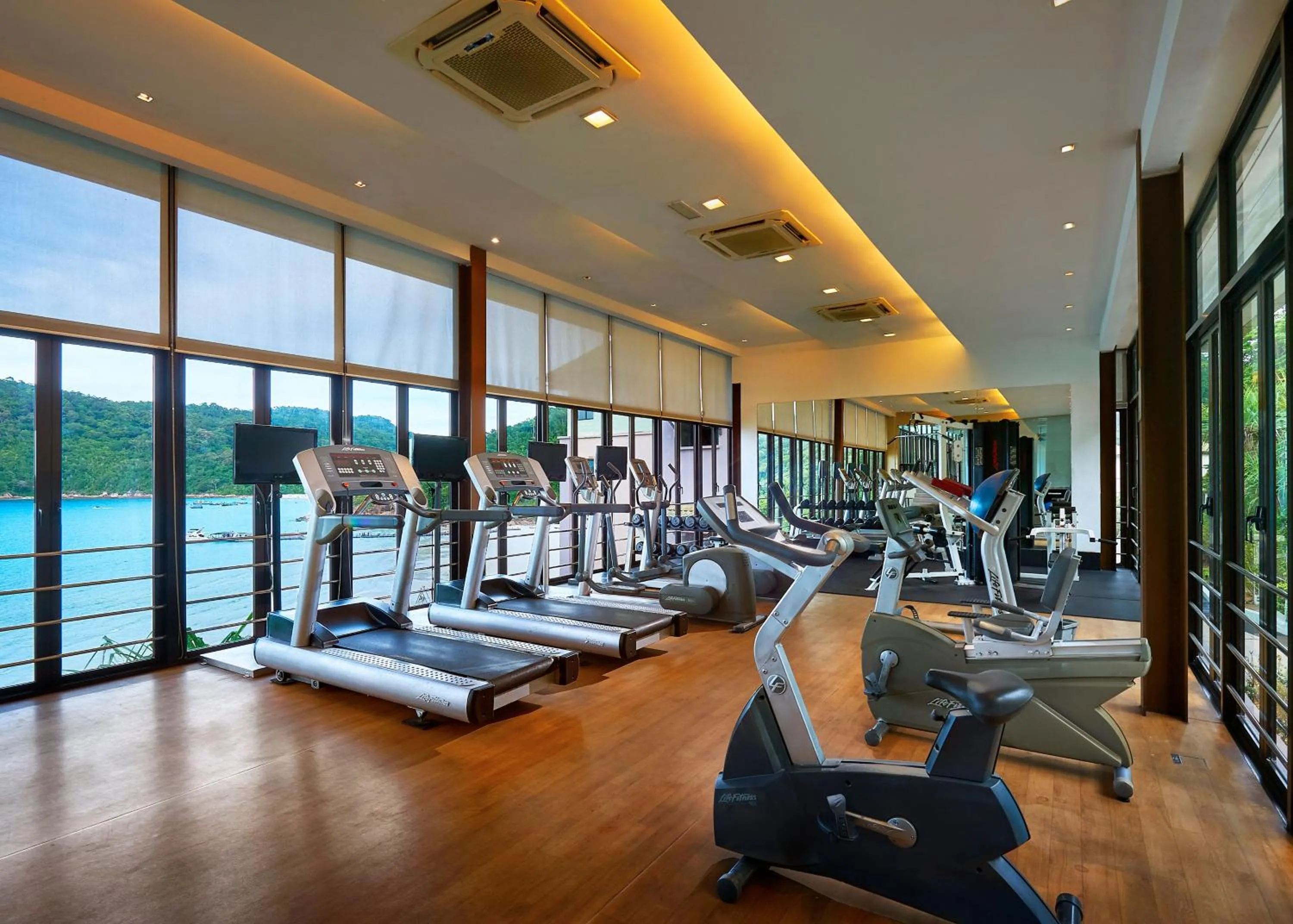 Fitness centre/facilities in The Taaras Beach & Spa Resort