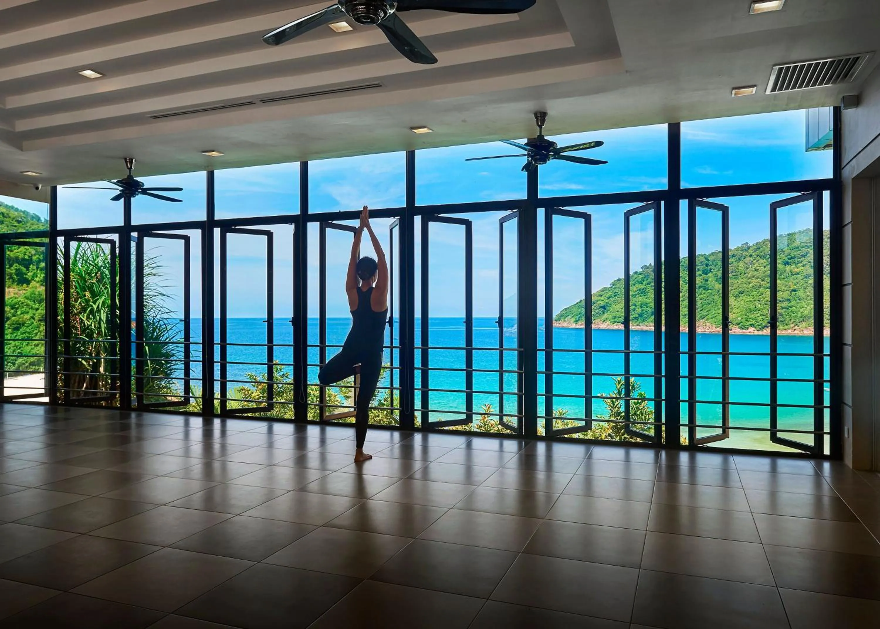 Fitness centre/facilities in The Taaras Beach & Spa Resort