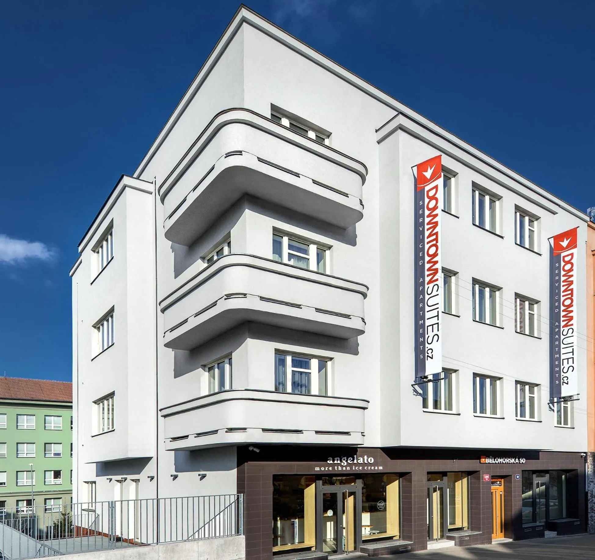 Property building in DownTown Suites Belohorska
