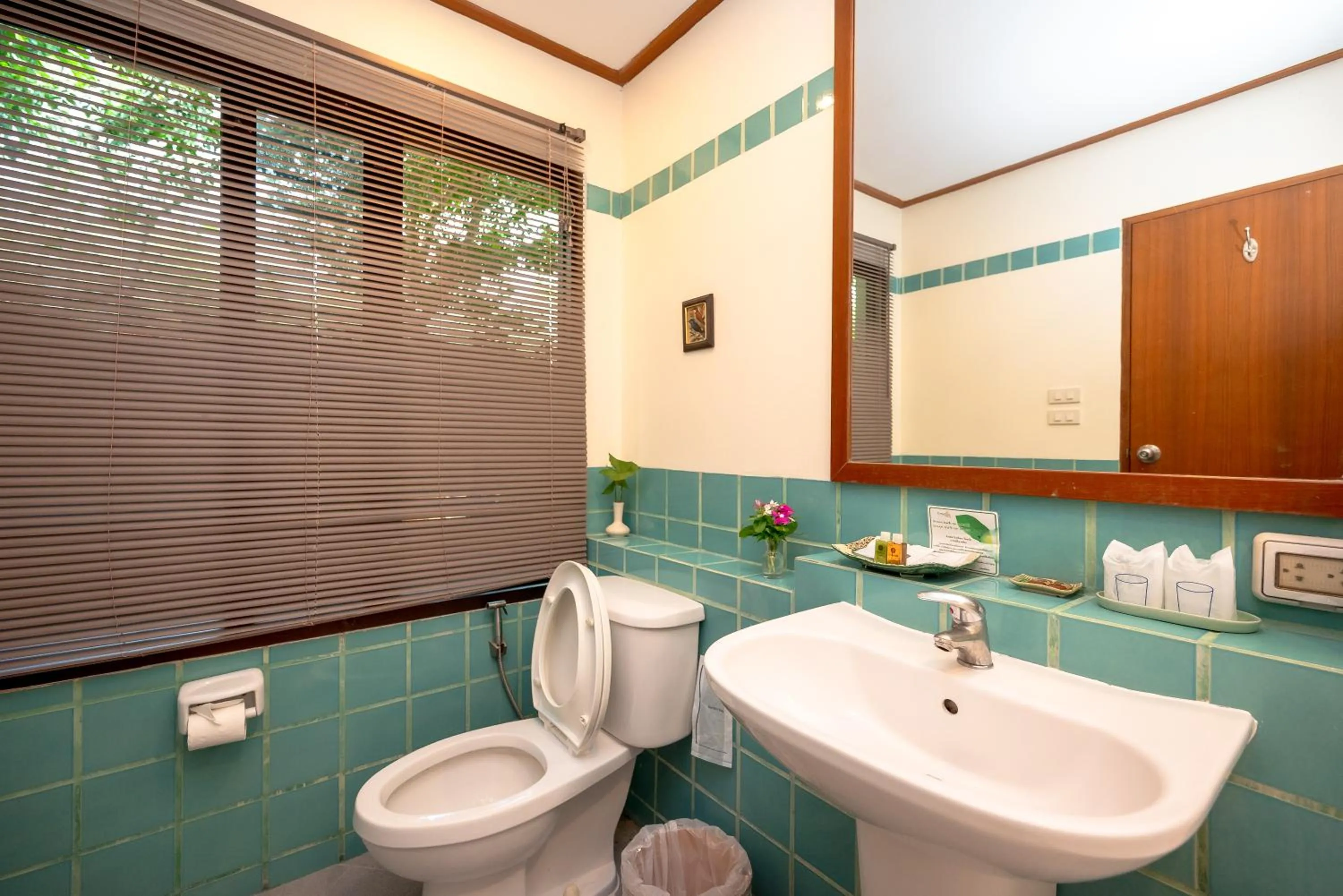 Bathroom in Comsaed River Kwai Resort