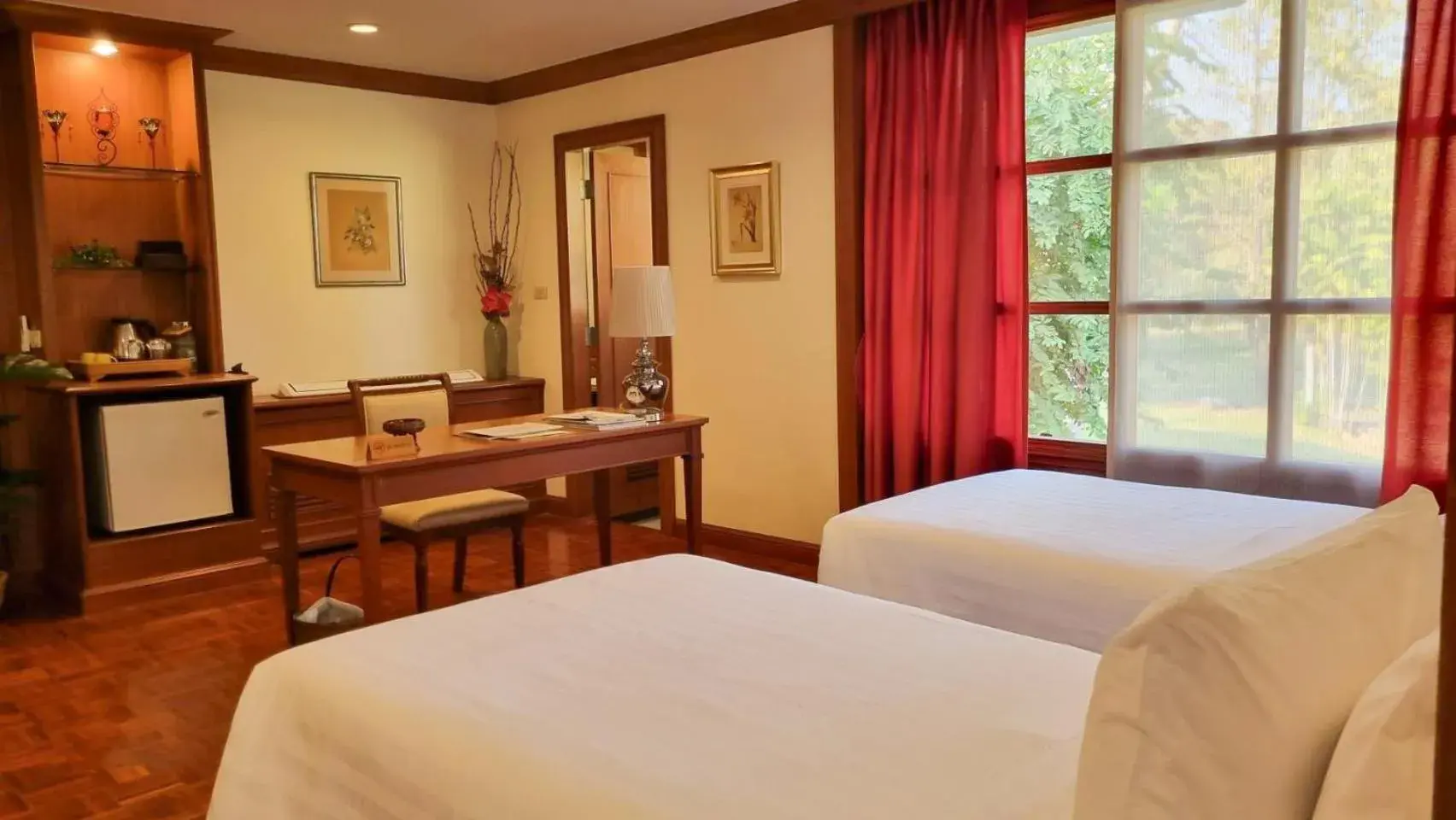 Riverside Deluxe Quad in Comsaed River Kwai Resort Riverside Deluxe Quad in Comsaed River Kwai Resort