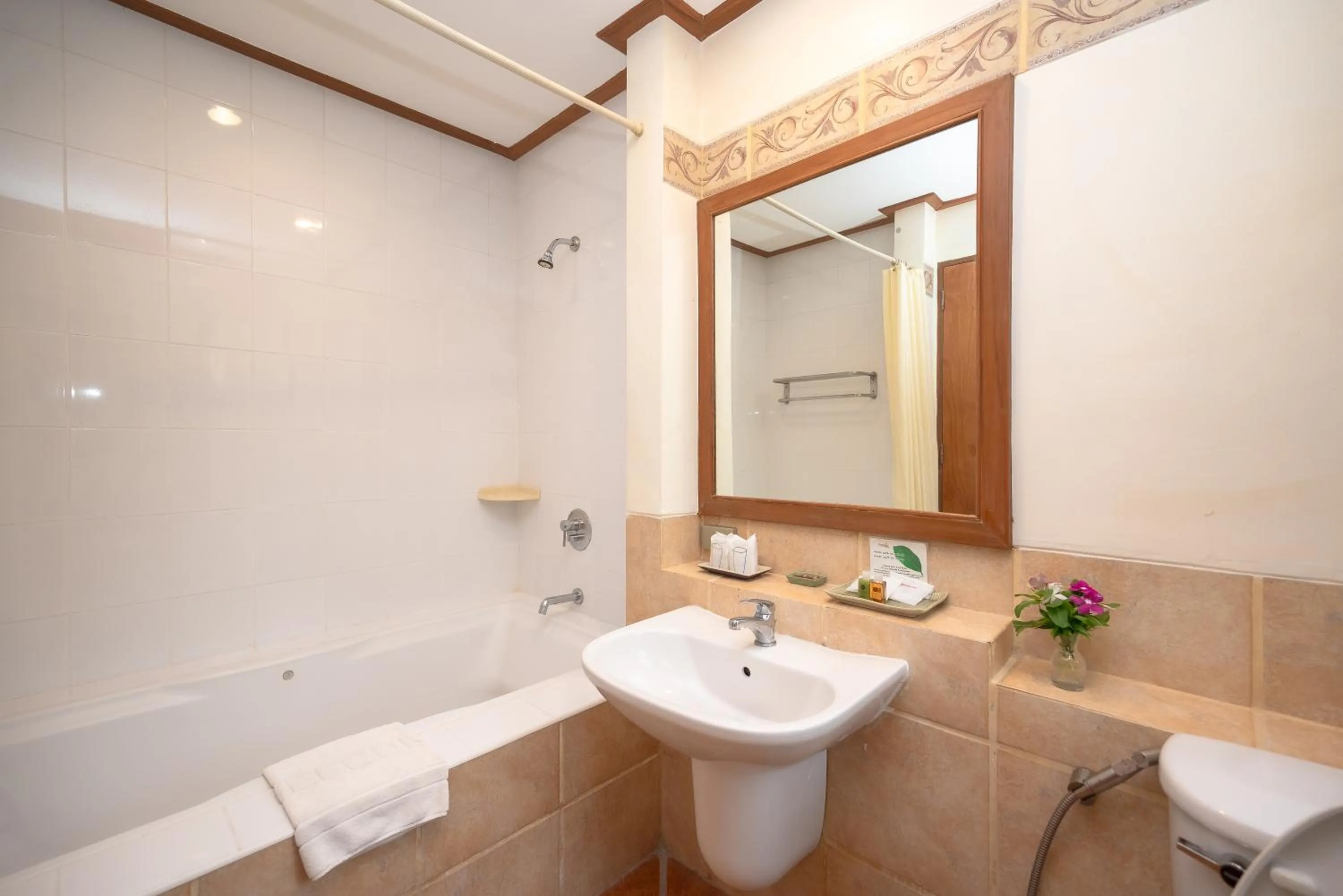 Bathroom in Comsaed River Kwai Resort