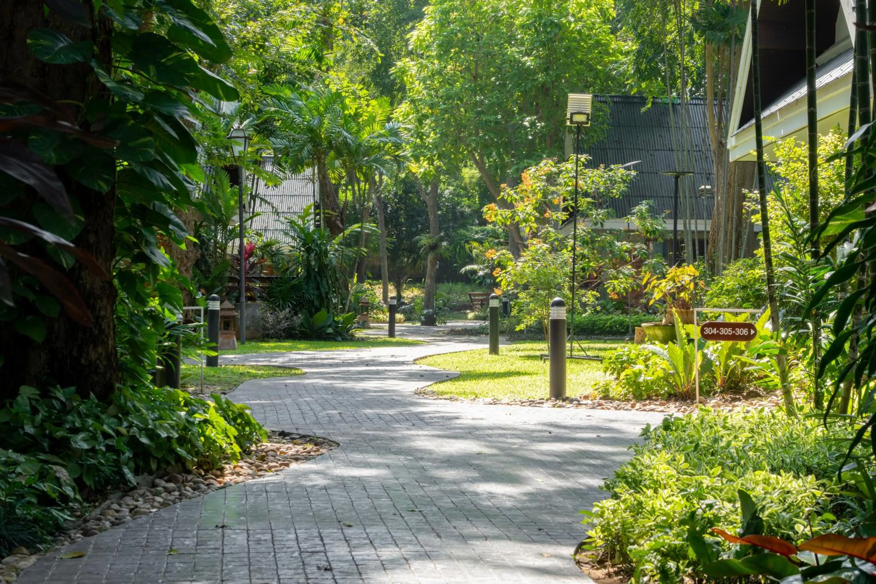 Natural landscape in Comsaed River Kwai Resort