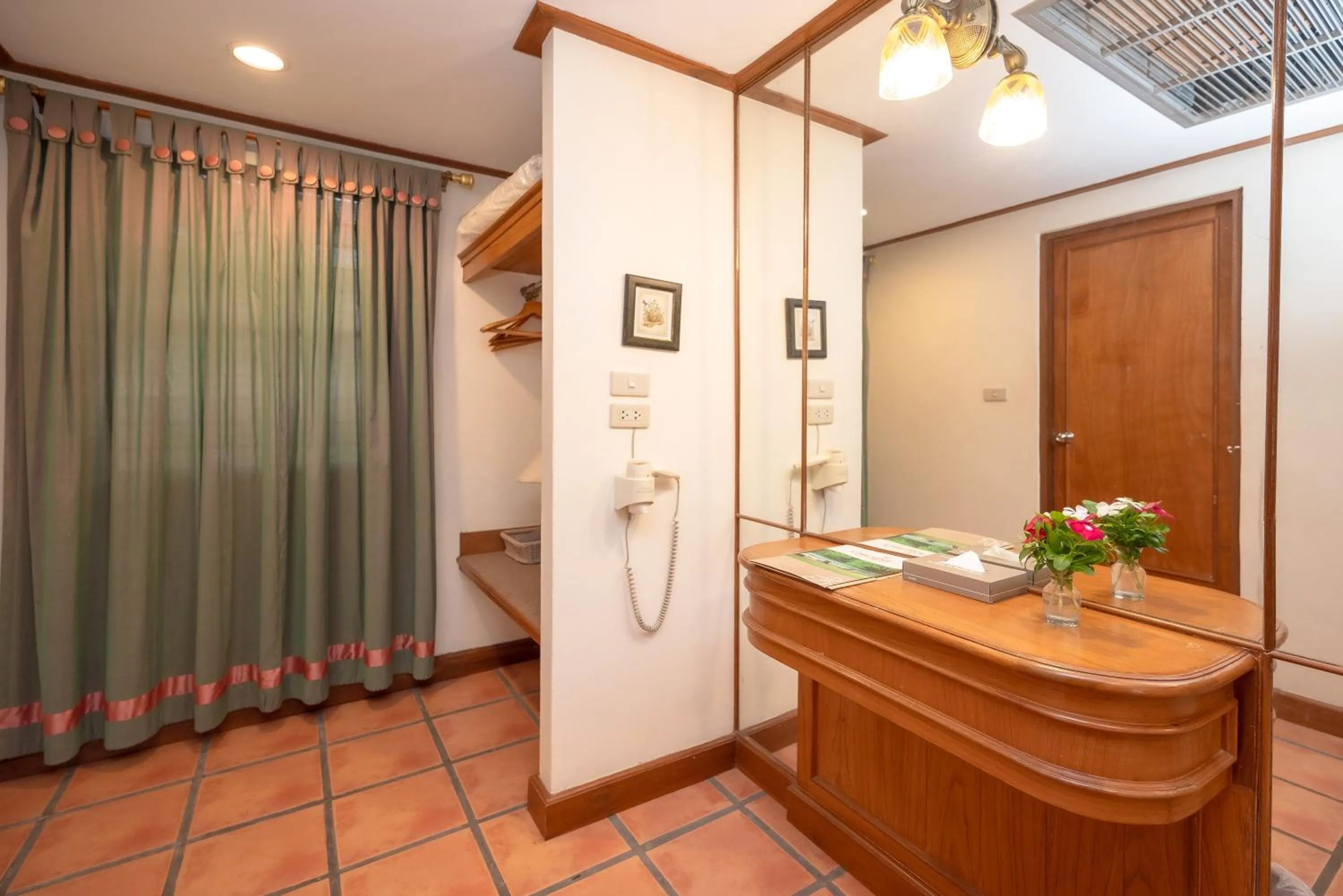 wardrobe in Comsaed River Kwai Resort