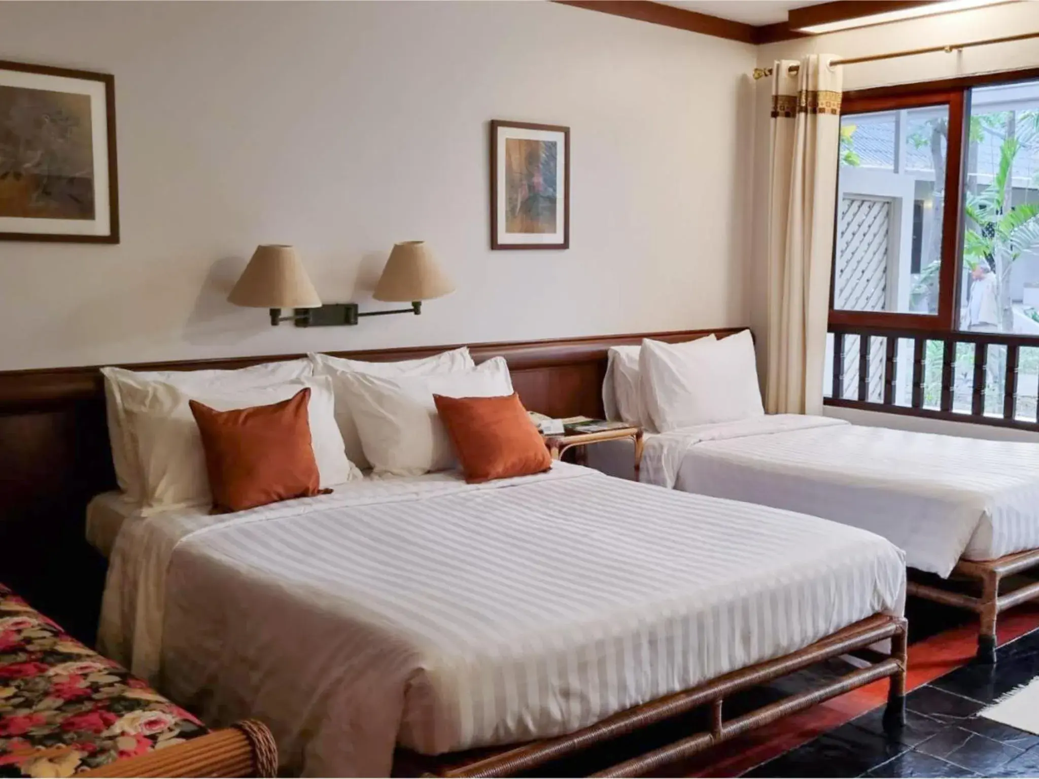 Garden Superior Quad in Comsaed River Kwai Resort Garden Superior Quad in Comsaed River Kwai Resort