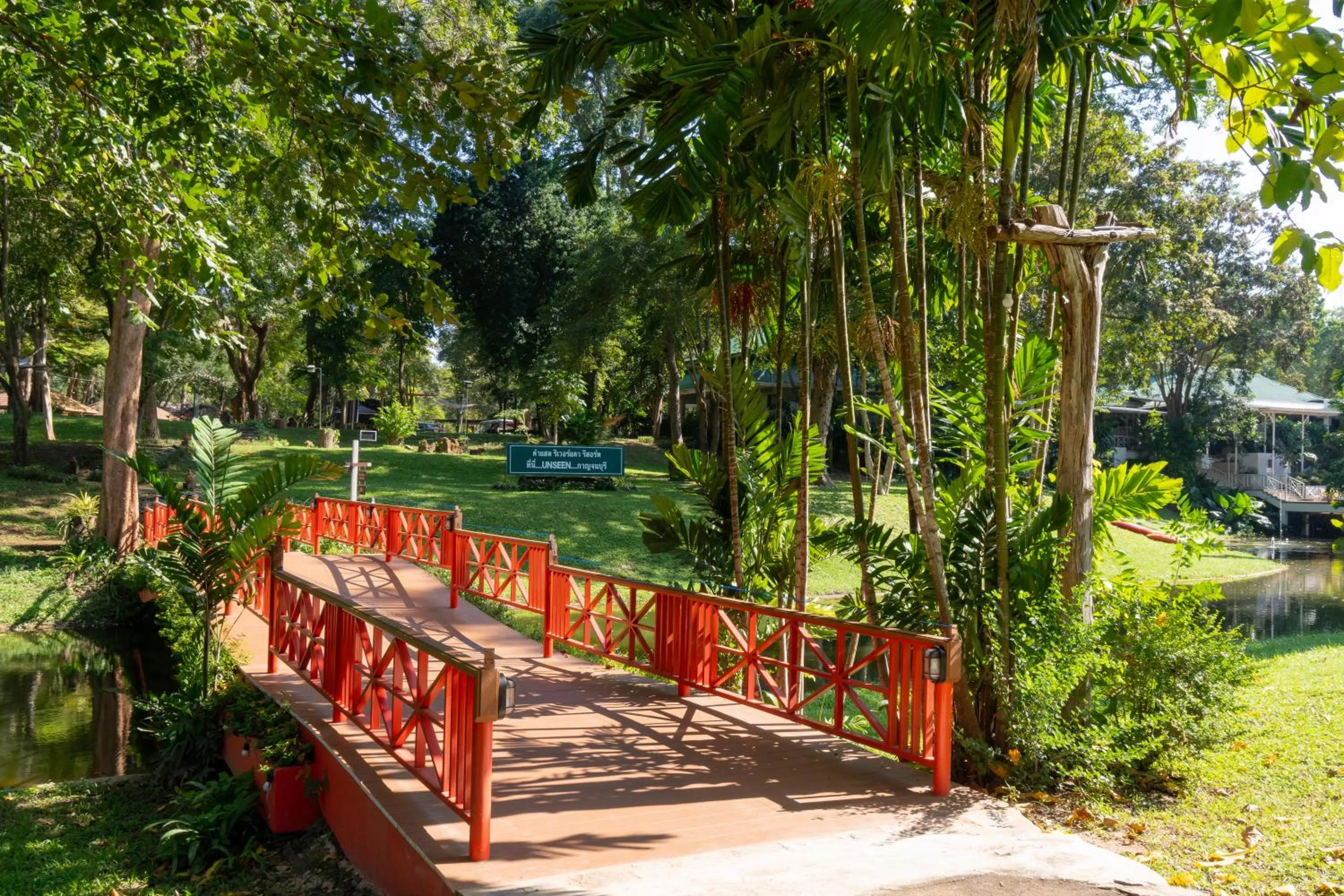 Garden in Comsaed River Kwai Resort