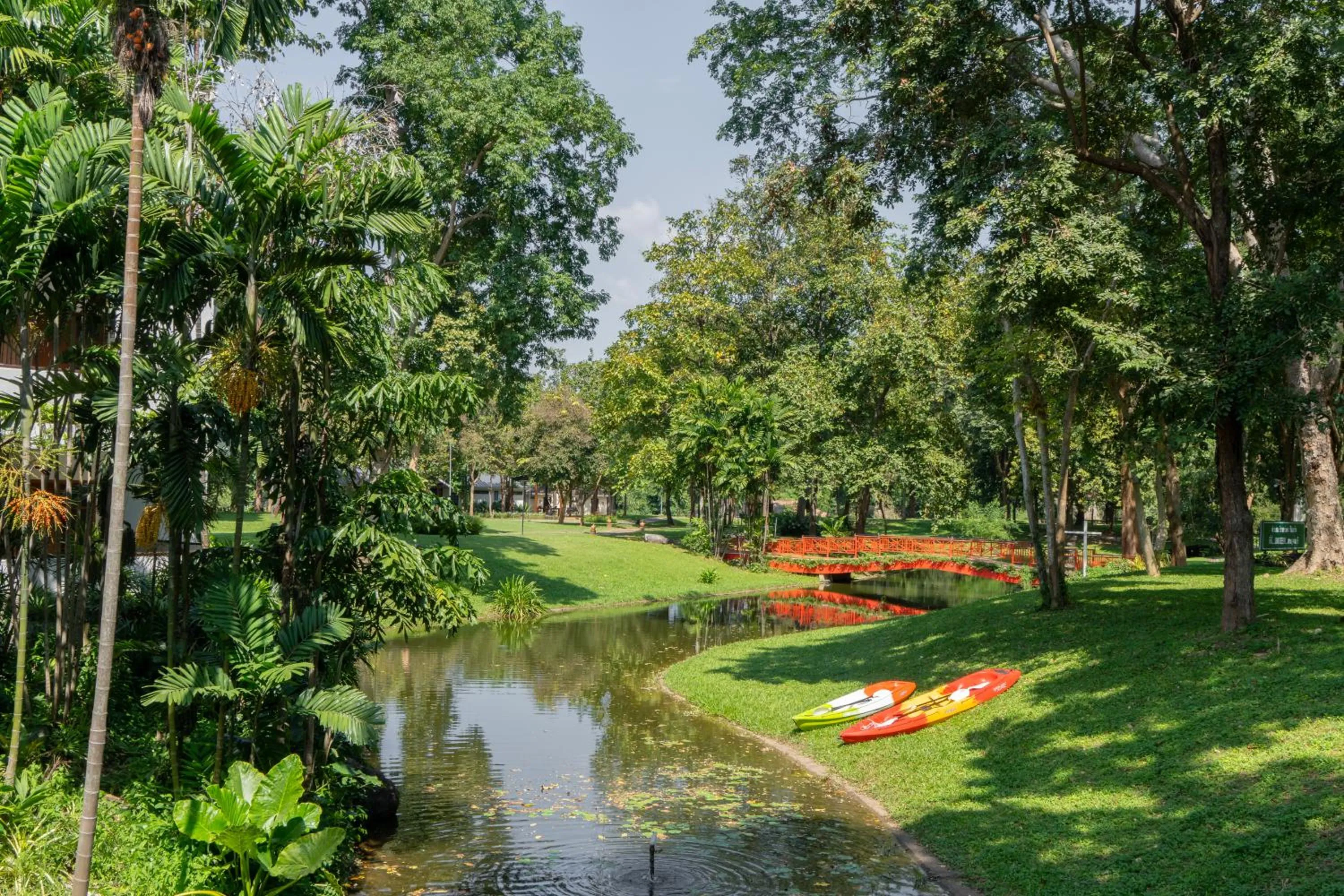 Natural landscape in Comsaed River Kwai Resort