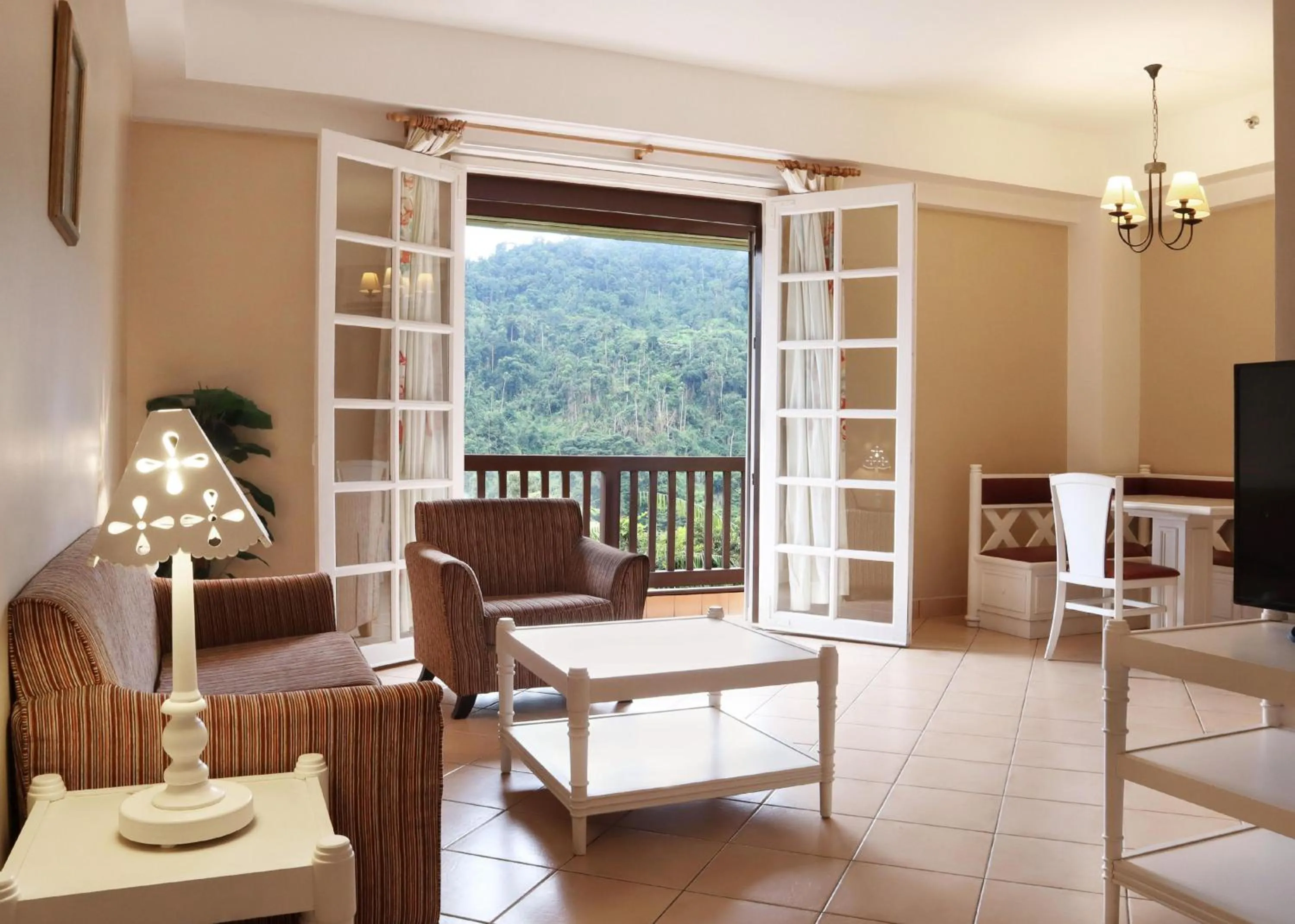 Living room in Colmar Tropicale