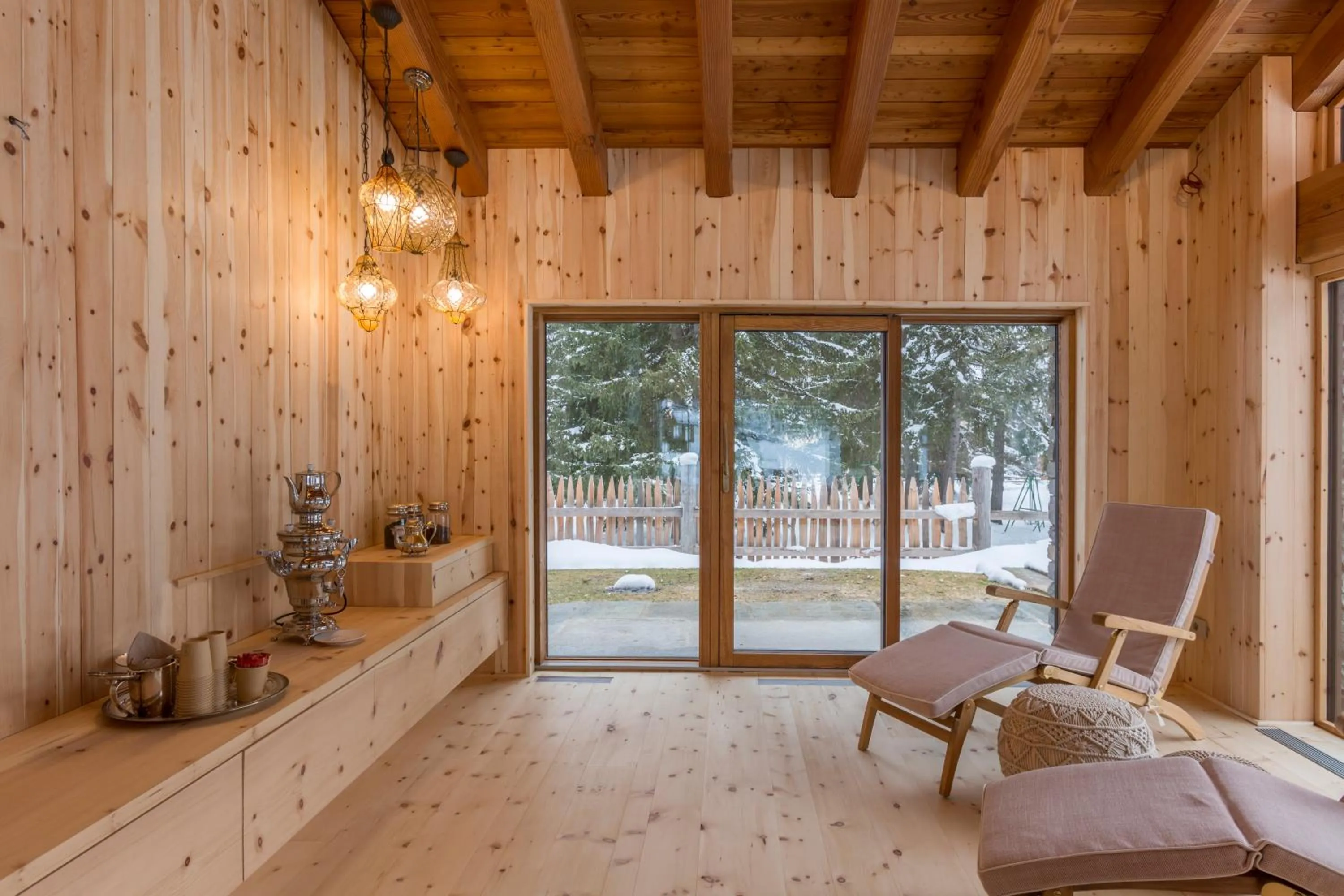 Swimming pool in Chalet Eden Eco Hotel, Restaurant & Wellness