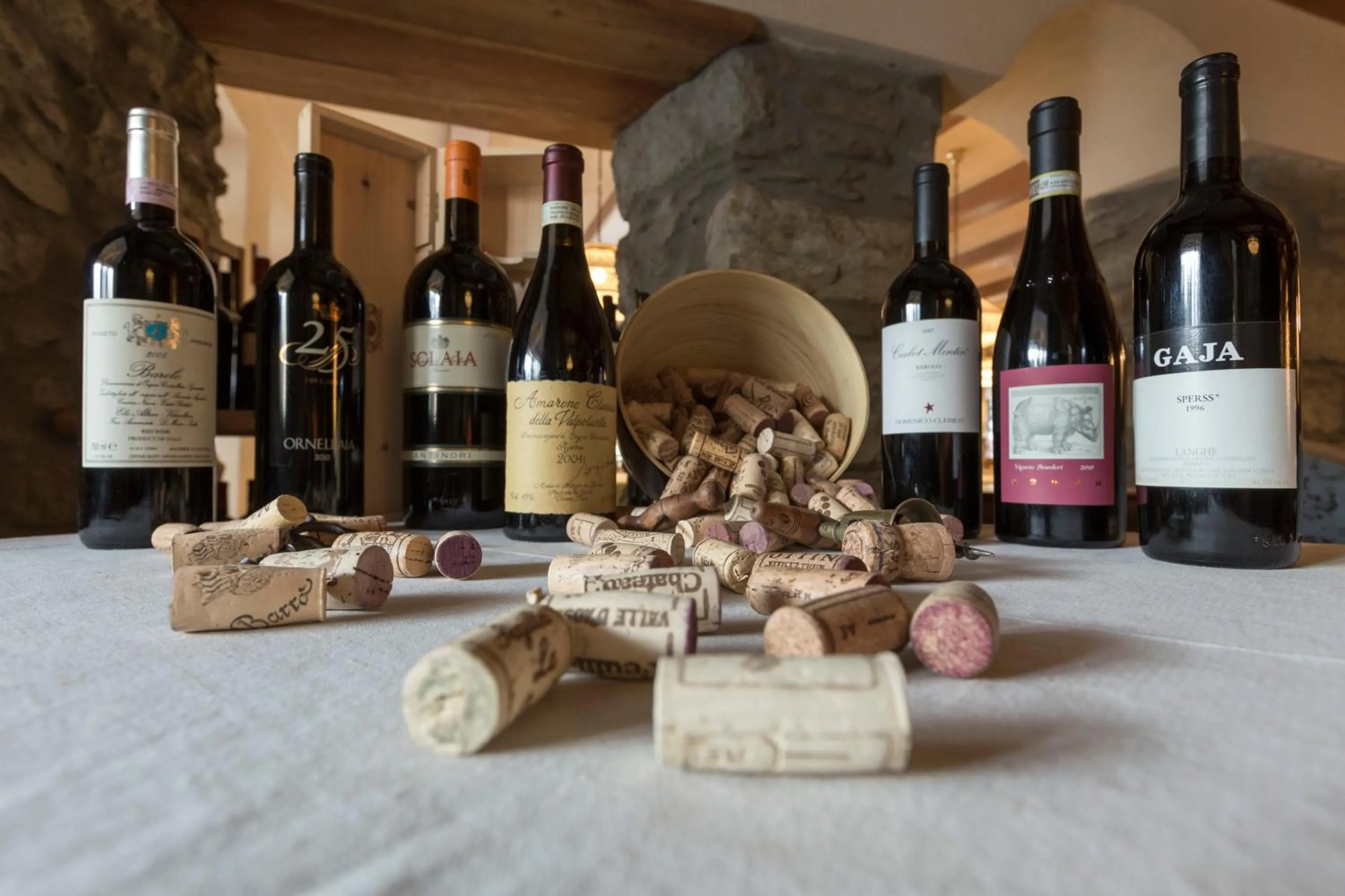 Alcoholic drinks in Chalet Eden Eco Hotel, Restaurant & Wellness