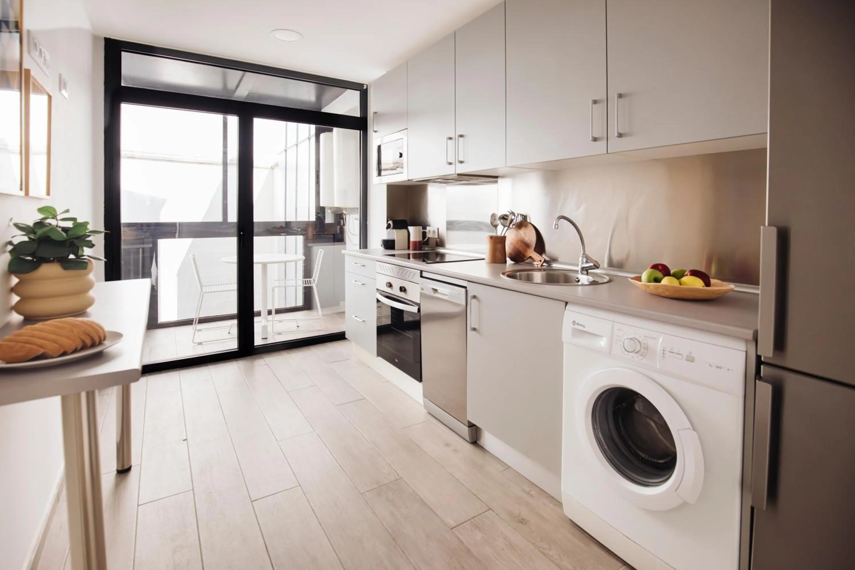 dishwasher in Aspasios Atocha Apartments