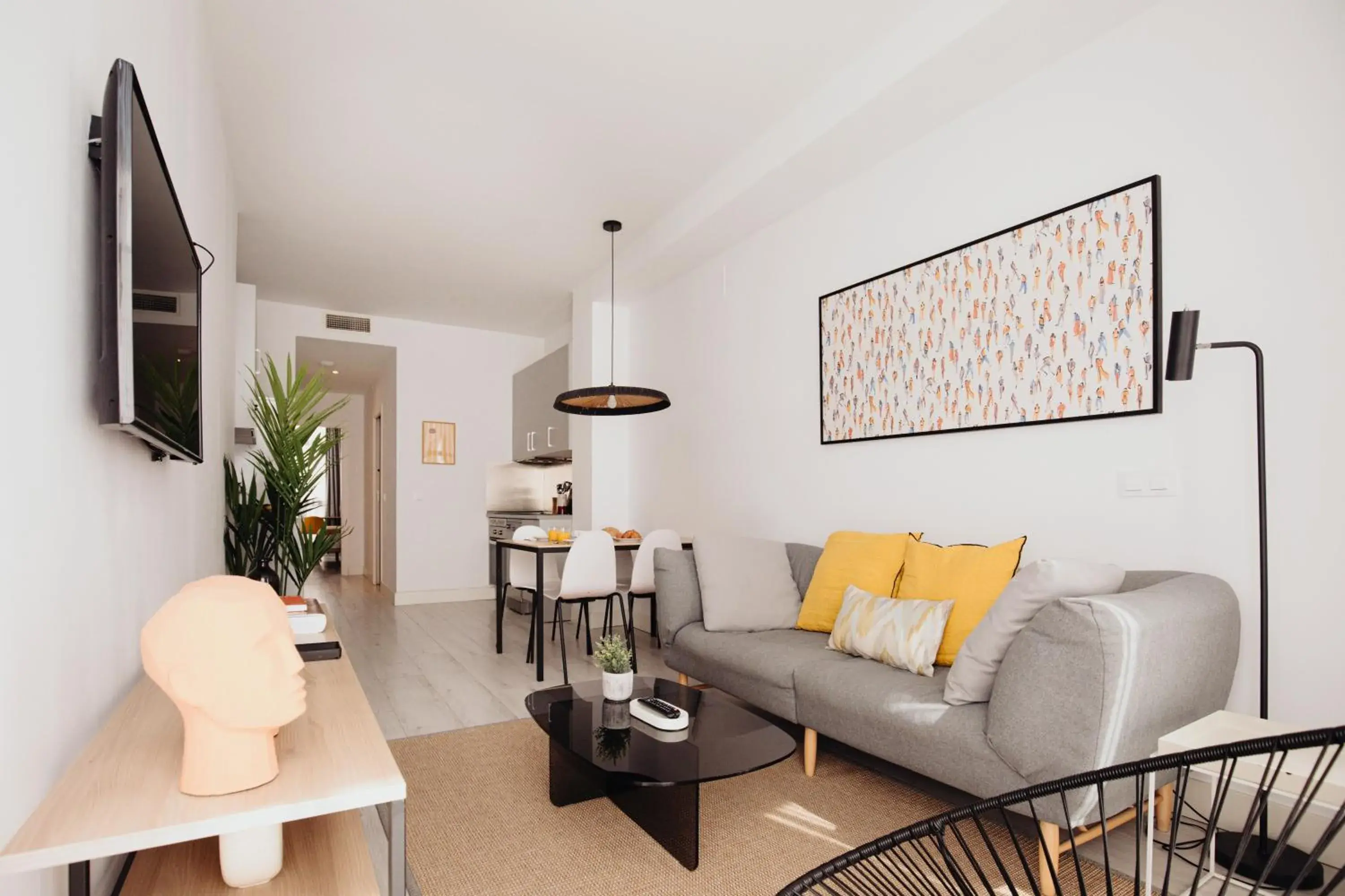 Two-Bedroom Apartment in Aspasios Atocha Apartments Two-Bedroom Apartment in Aspasios Atocha Apartments