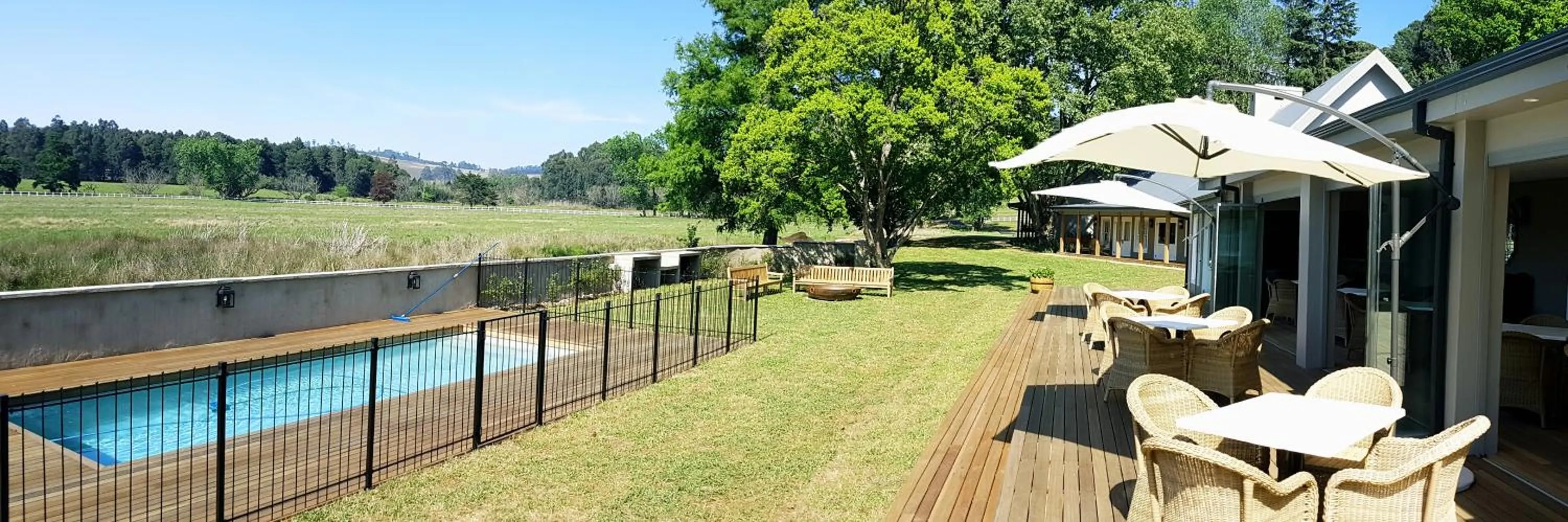 Garden in Bosch Hoek Golf & Lodge