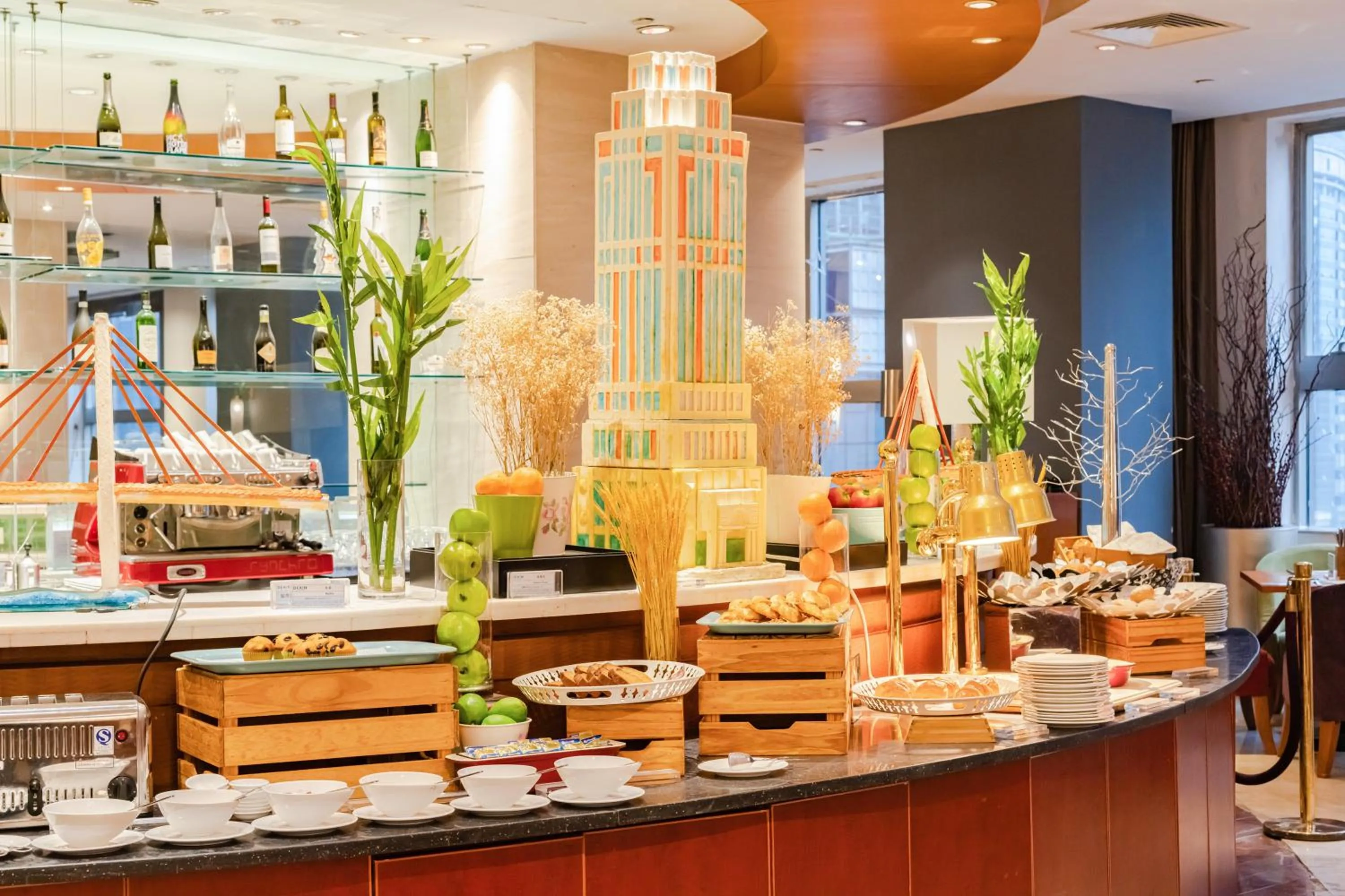 Buffet breakfast in Dekin Hotel Chongqing Jiefangbei