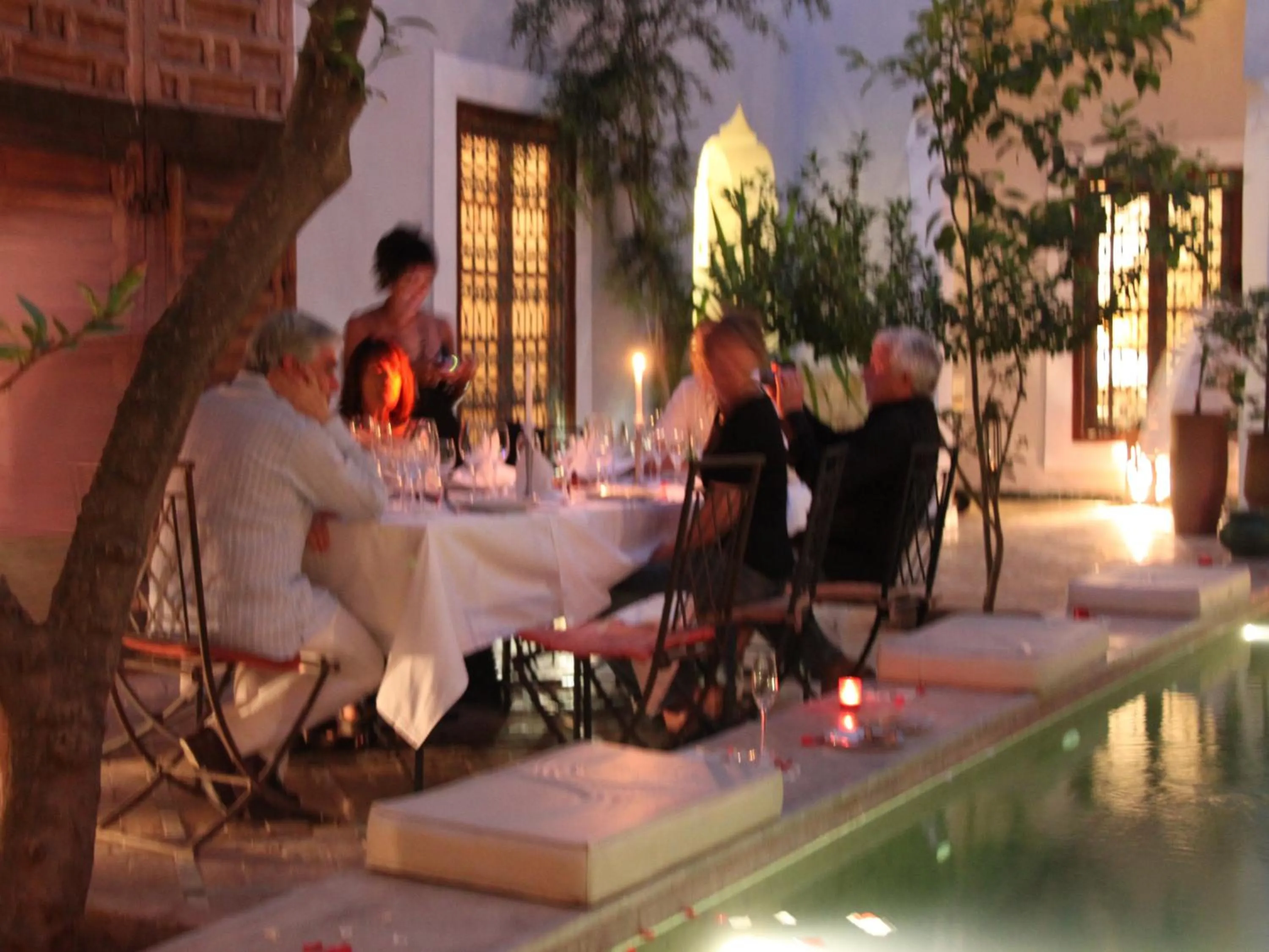 Patio in Riad Le Rihani