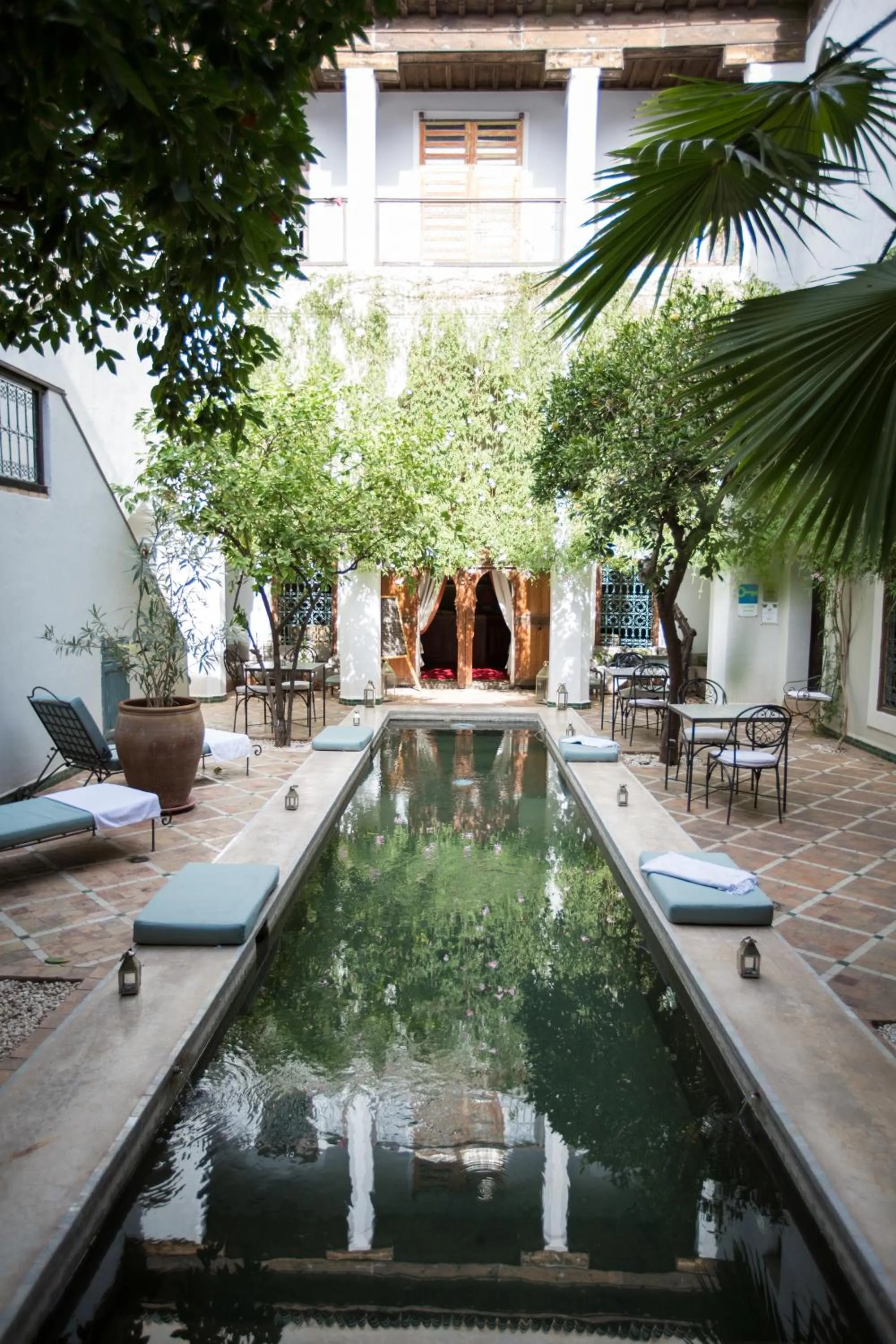 Patio in Riad Le Rihani