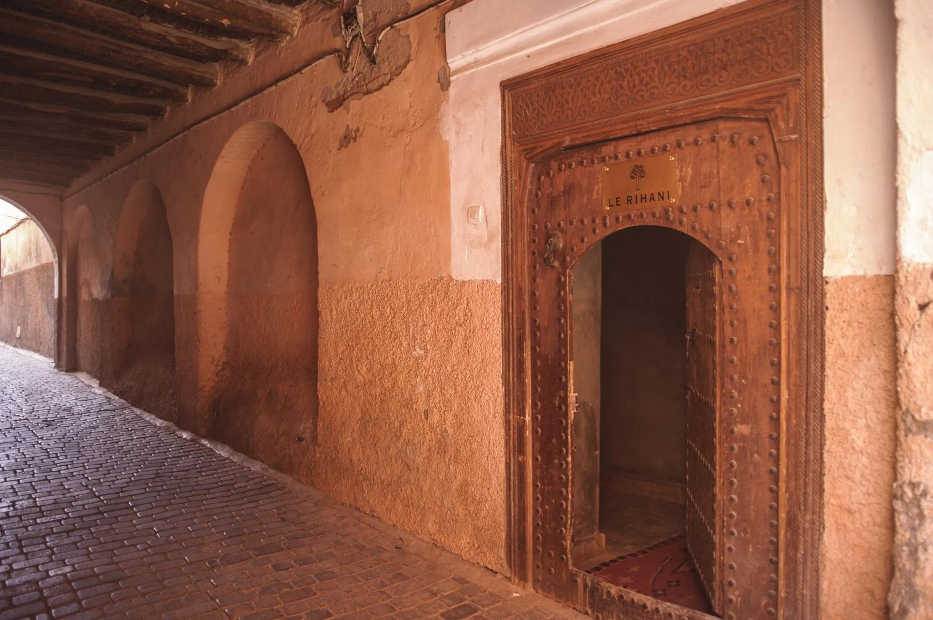 Facade/entrance in Riad Le Rihani