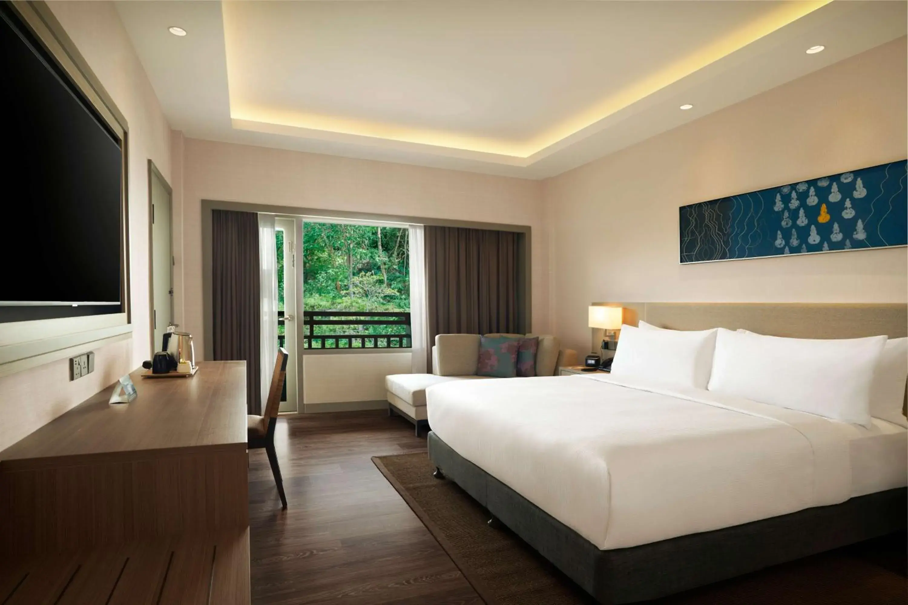 King Room with Garden View - High Floor in DoubleTree by Hilton Damai Laut King Room with Garden View - High Floor in DoubleTree by Hilton Damai Laut