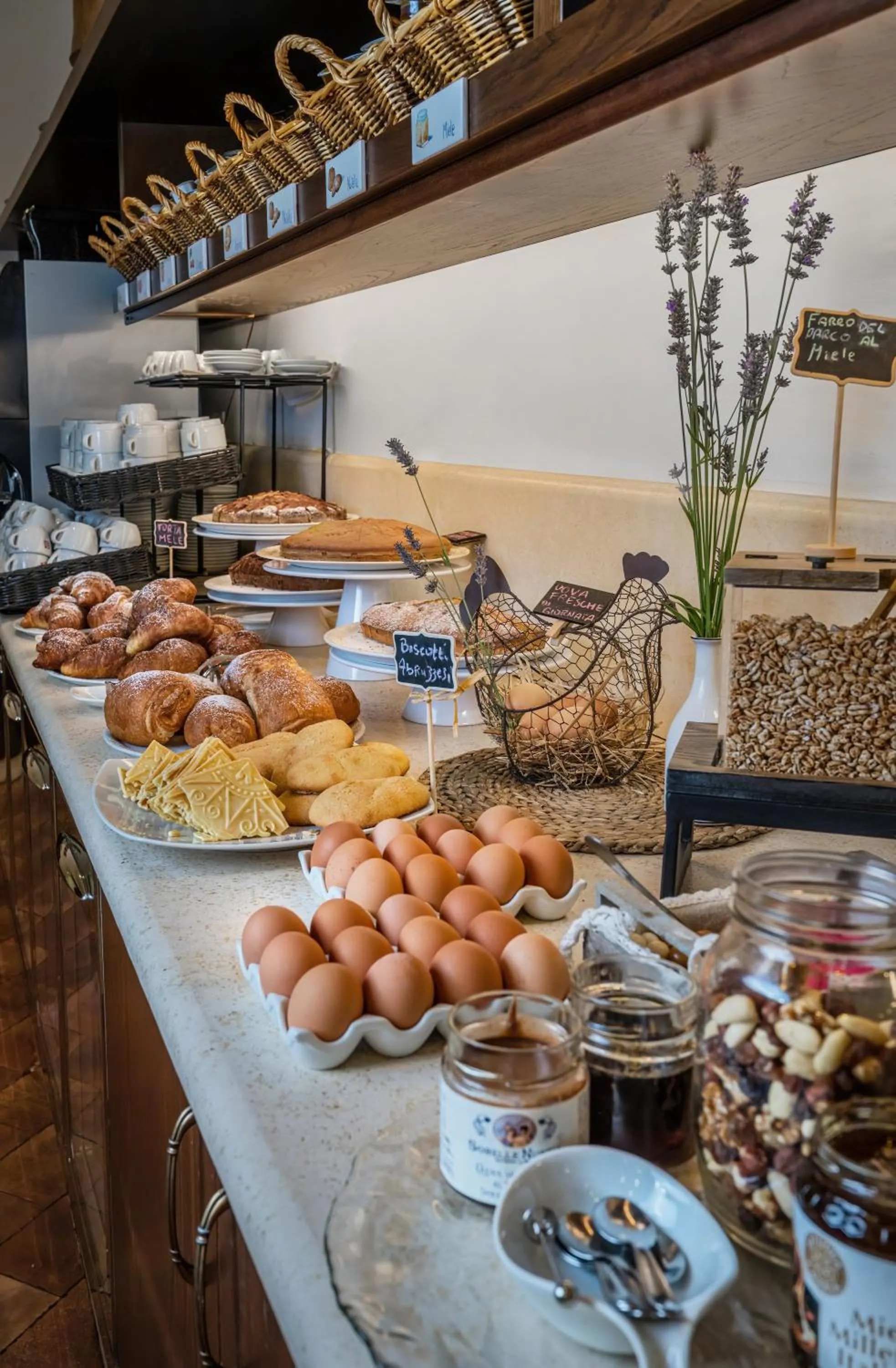 Buffet breakfast in Ovindoli Park Hotel & SPA