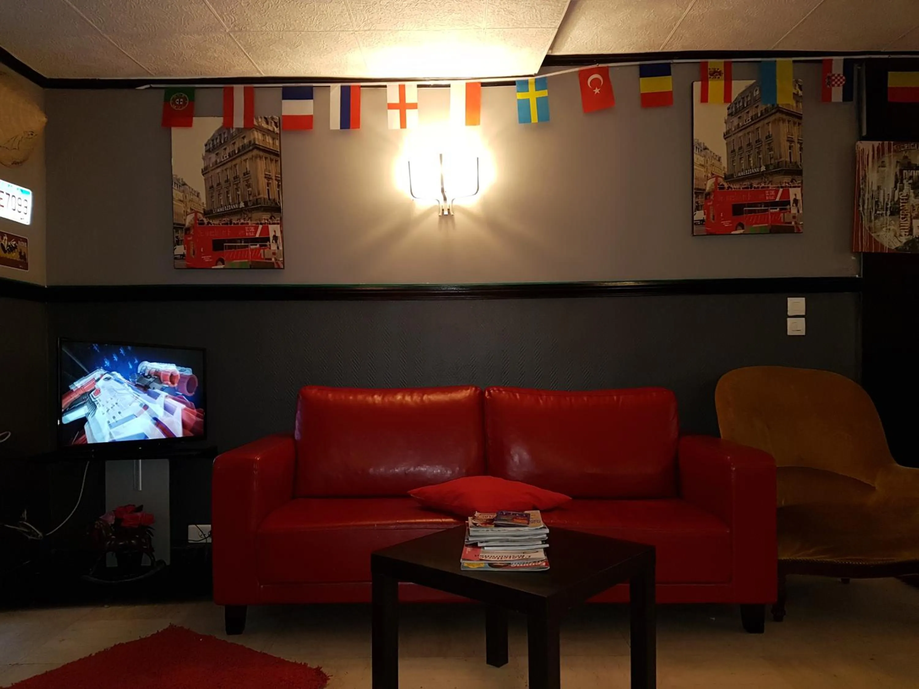 Lobby or reception in Hôtel Résidence De Bruxelles