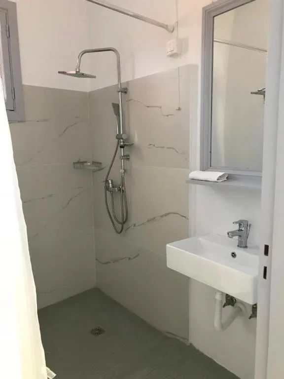 Bathroom in Hotel Fiona Symi