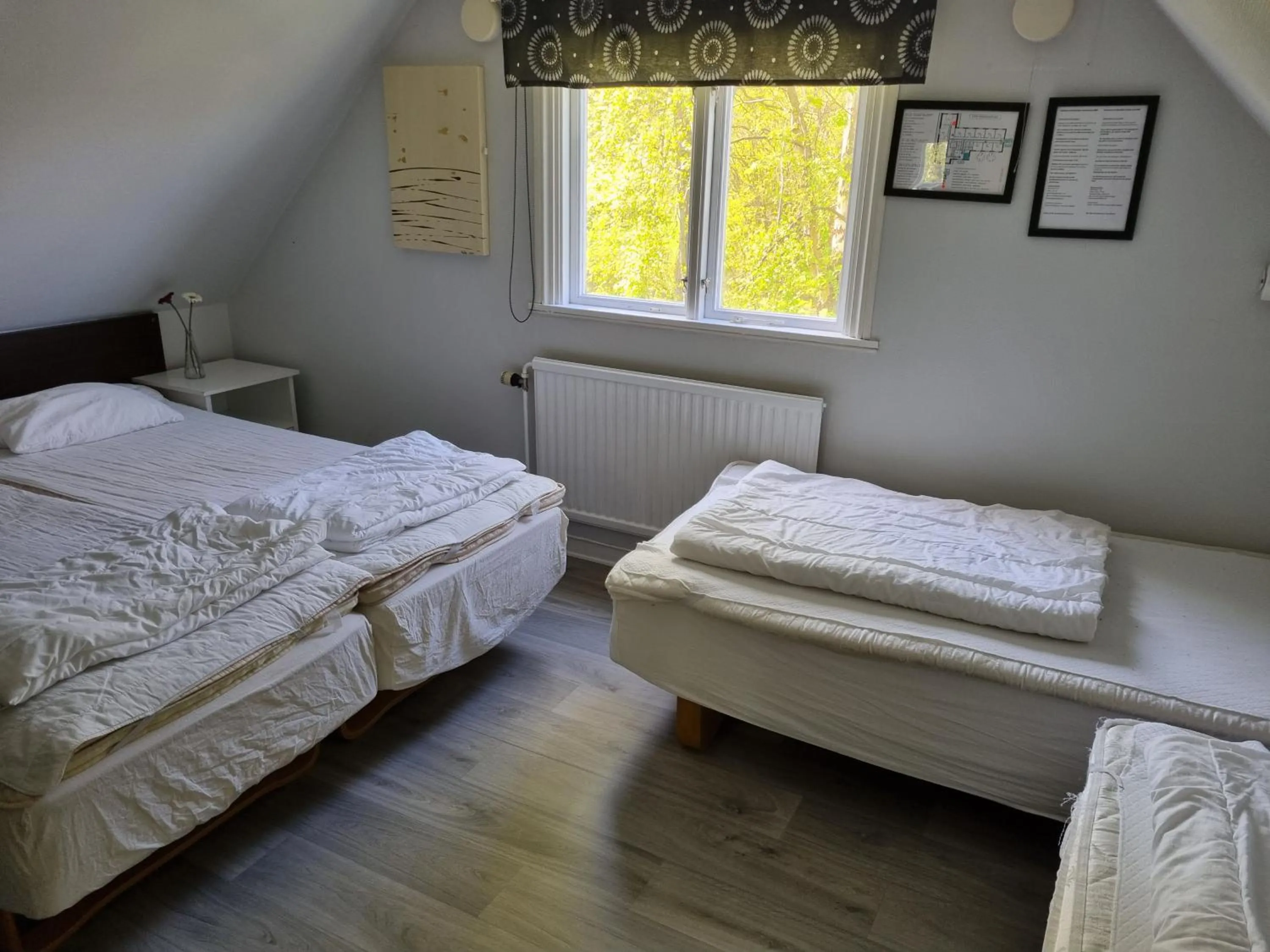 Bed in Nyckelbo Vandrarhem