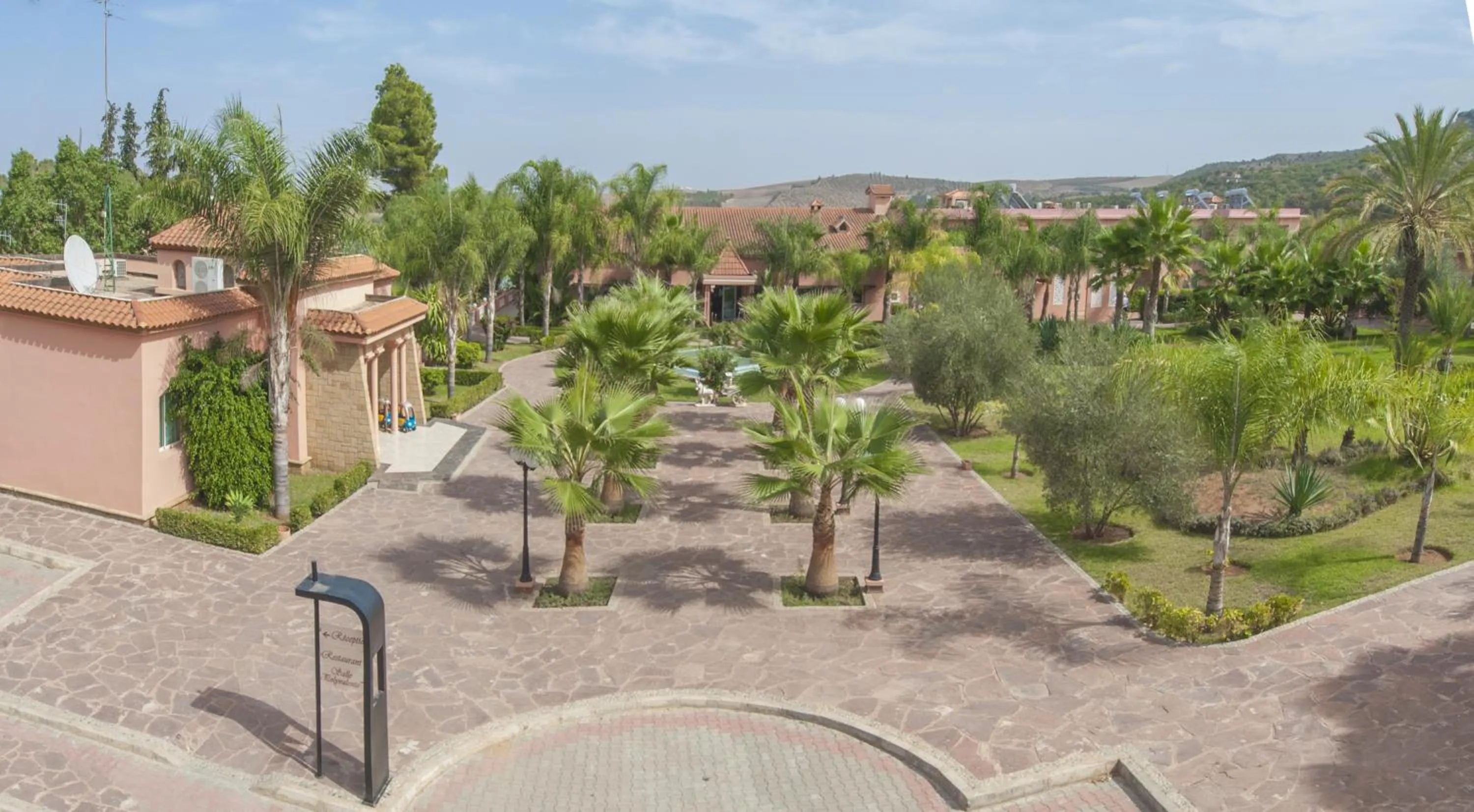 Bird's eye view in Hotel Dar Eddaya