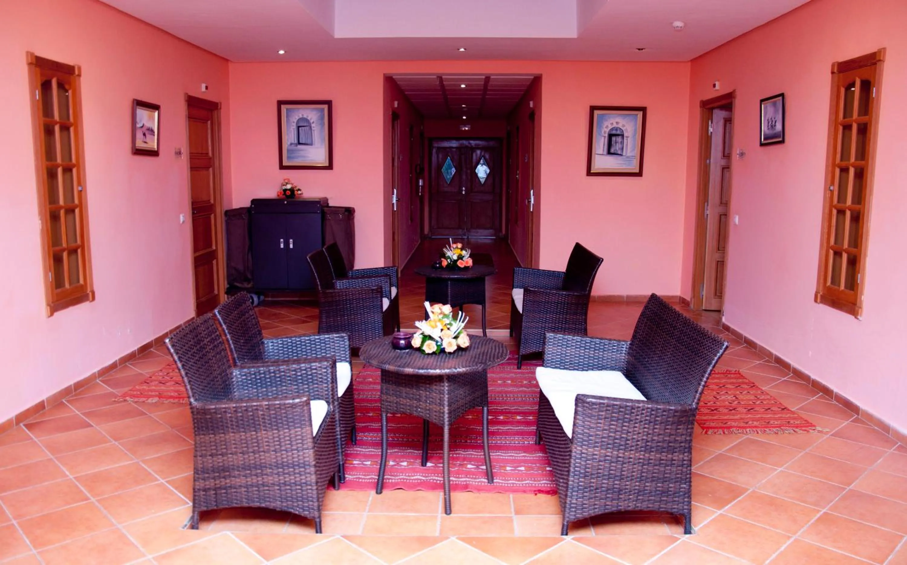 Decorative detail in Hotel Dar Eddaya