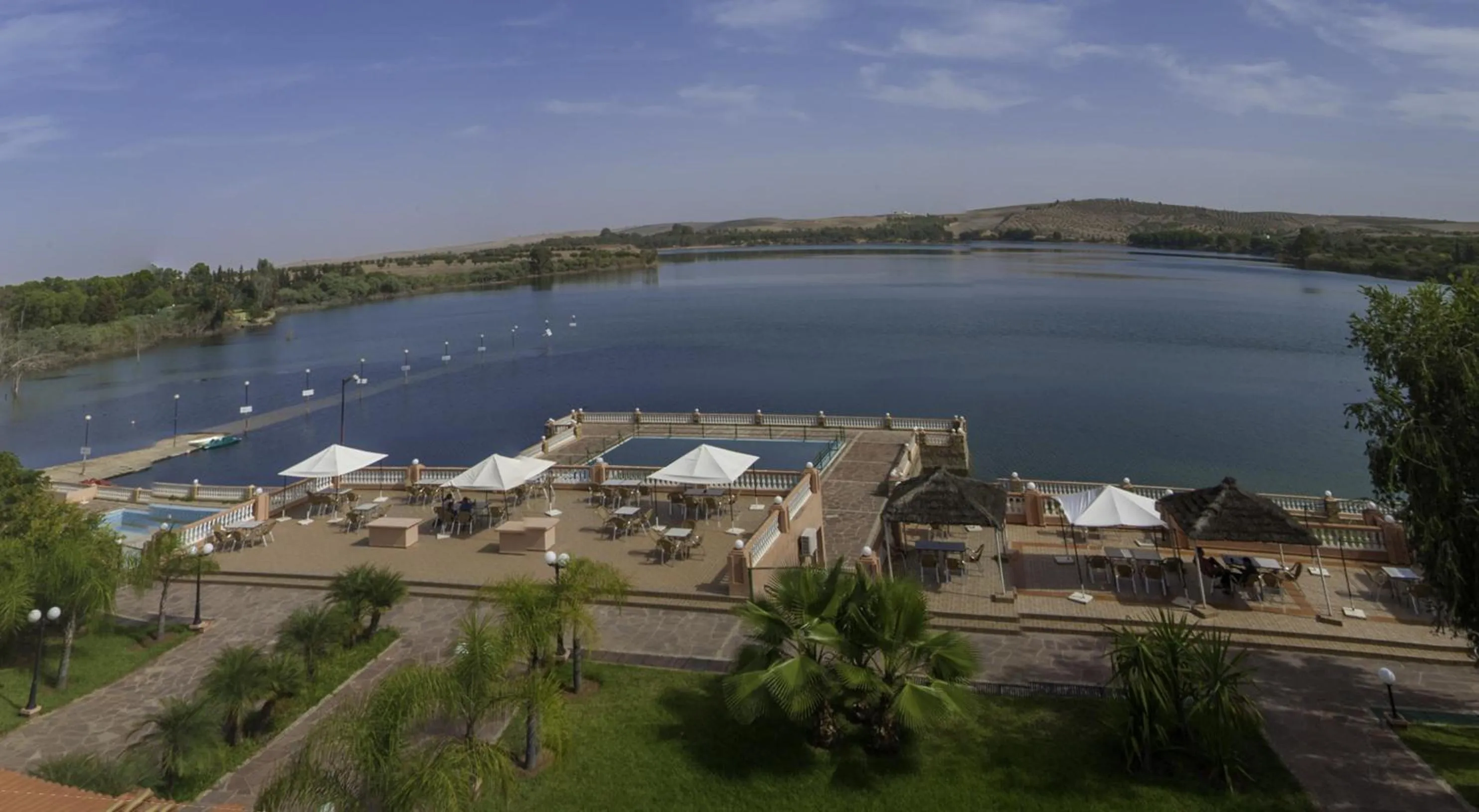 Bird's eye view in Hotel Dar Eddaya