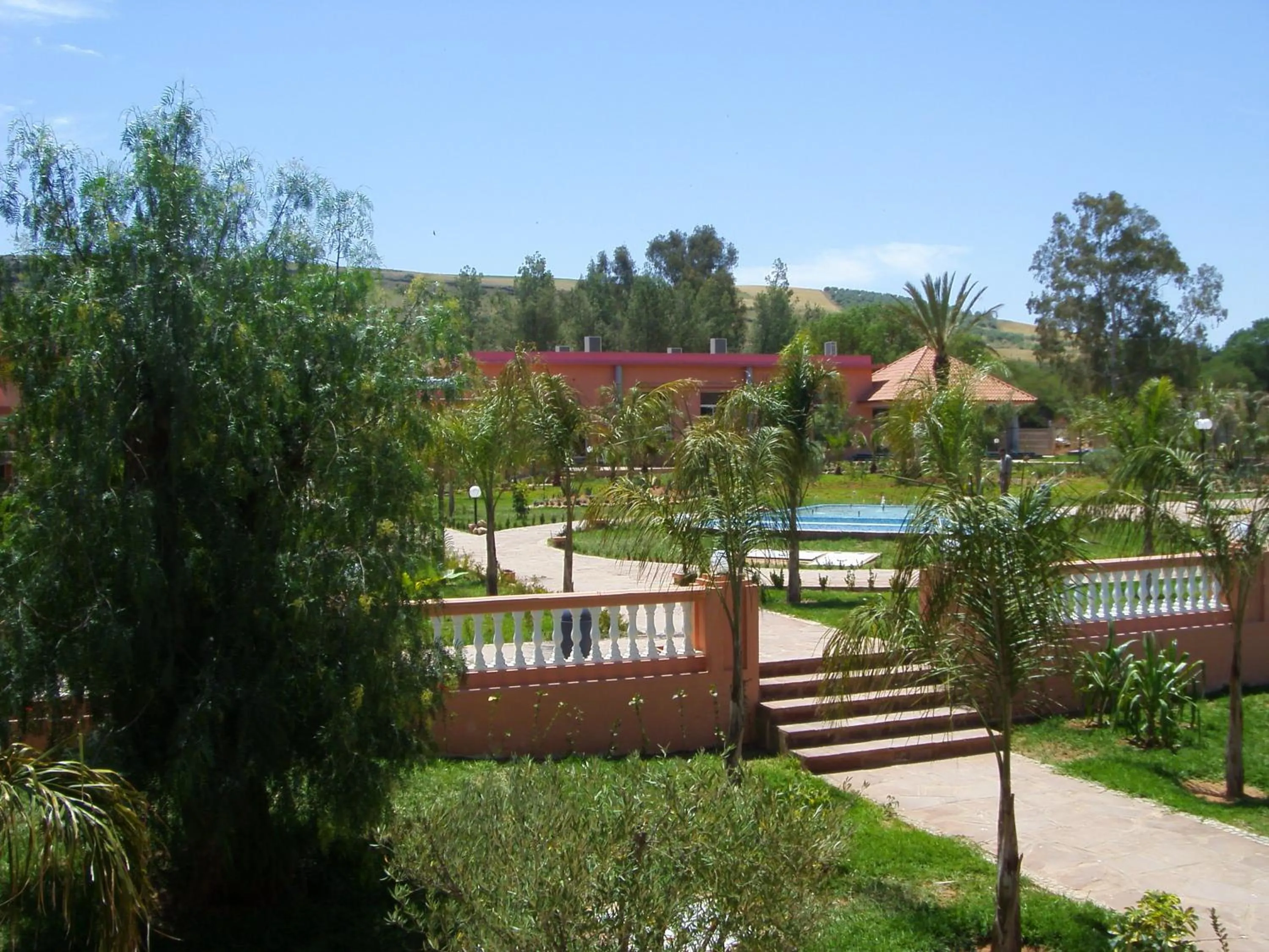 Garden in Hotel Dar Eddaya