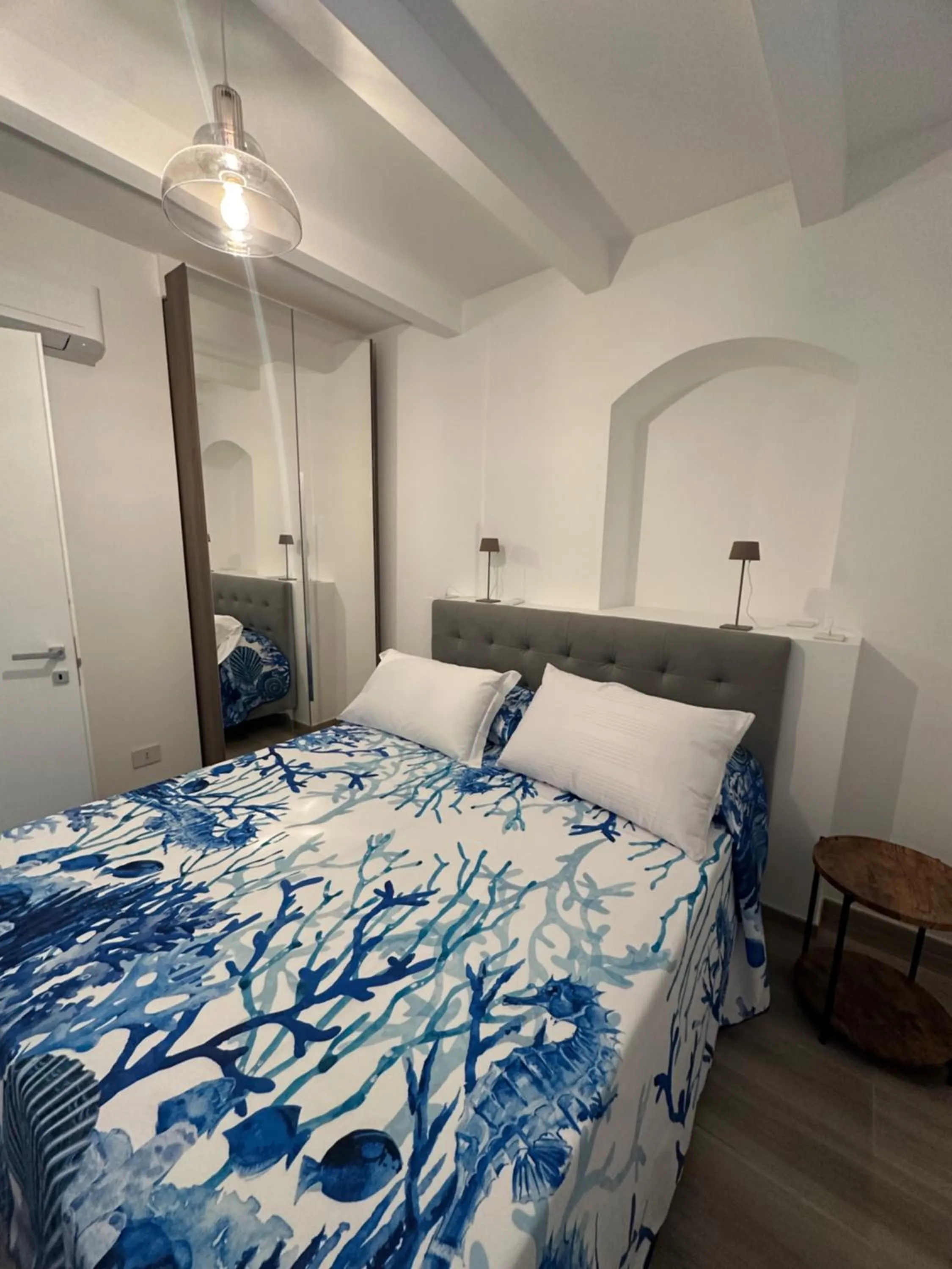 Bed in Hotel Marinella