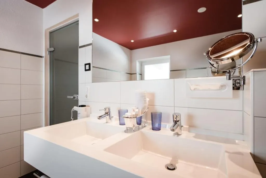 Bathroom in Aparthotel Dorfplatzl Garni Apartments & B&B